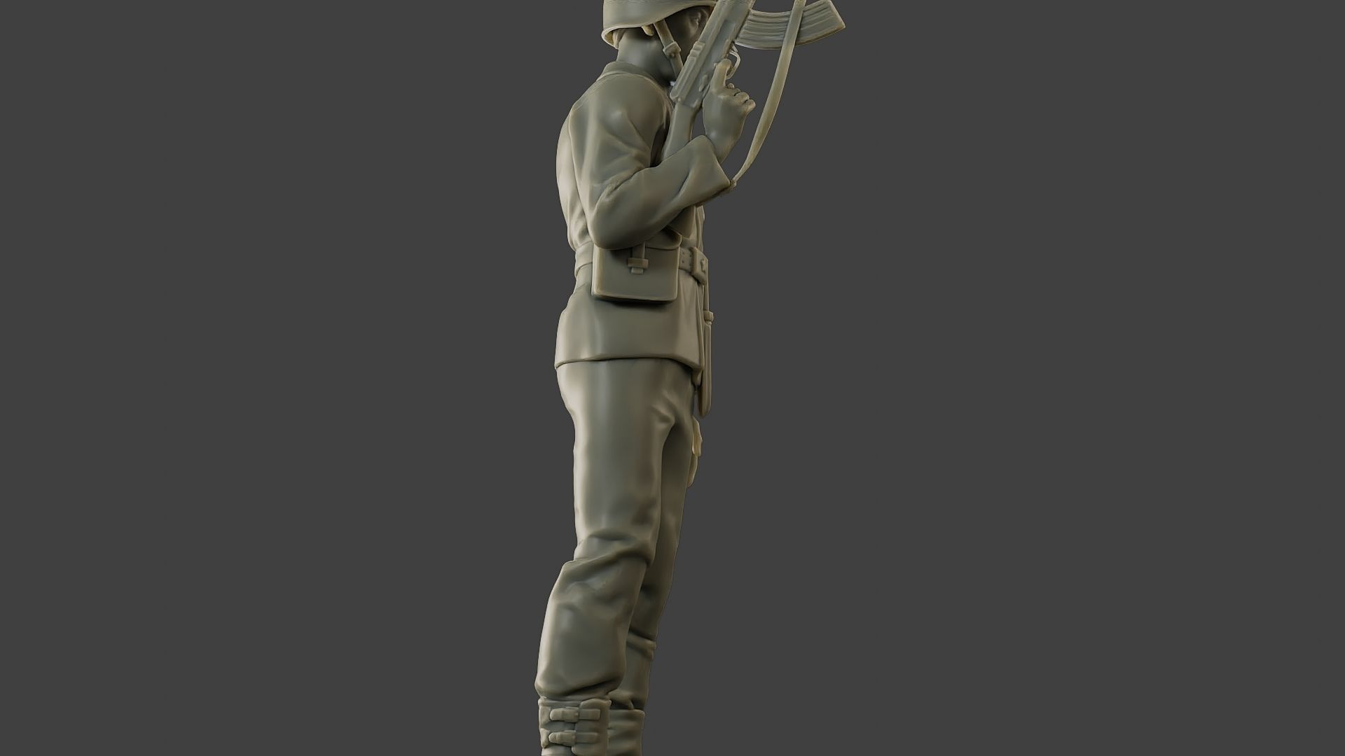 CzechSlovak Communist Soldier CCS1 003 3D print model_29