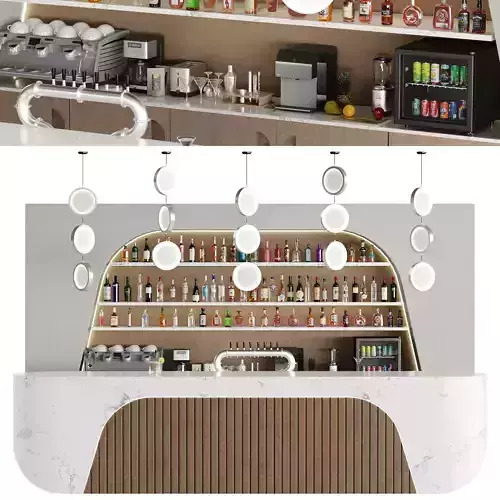 Bar 20 Hotel bar 3D model