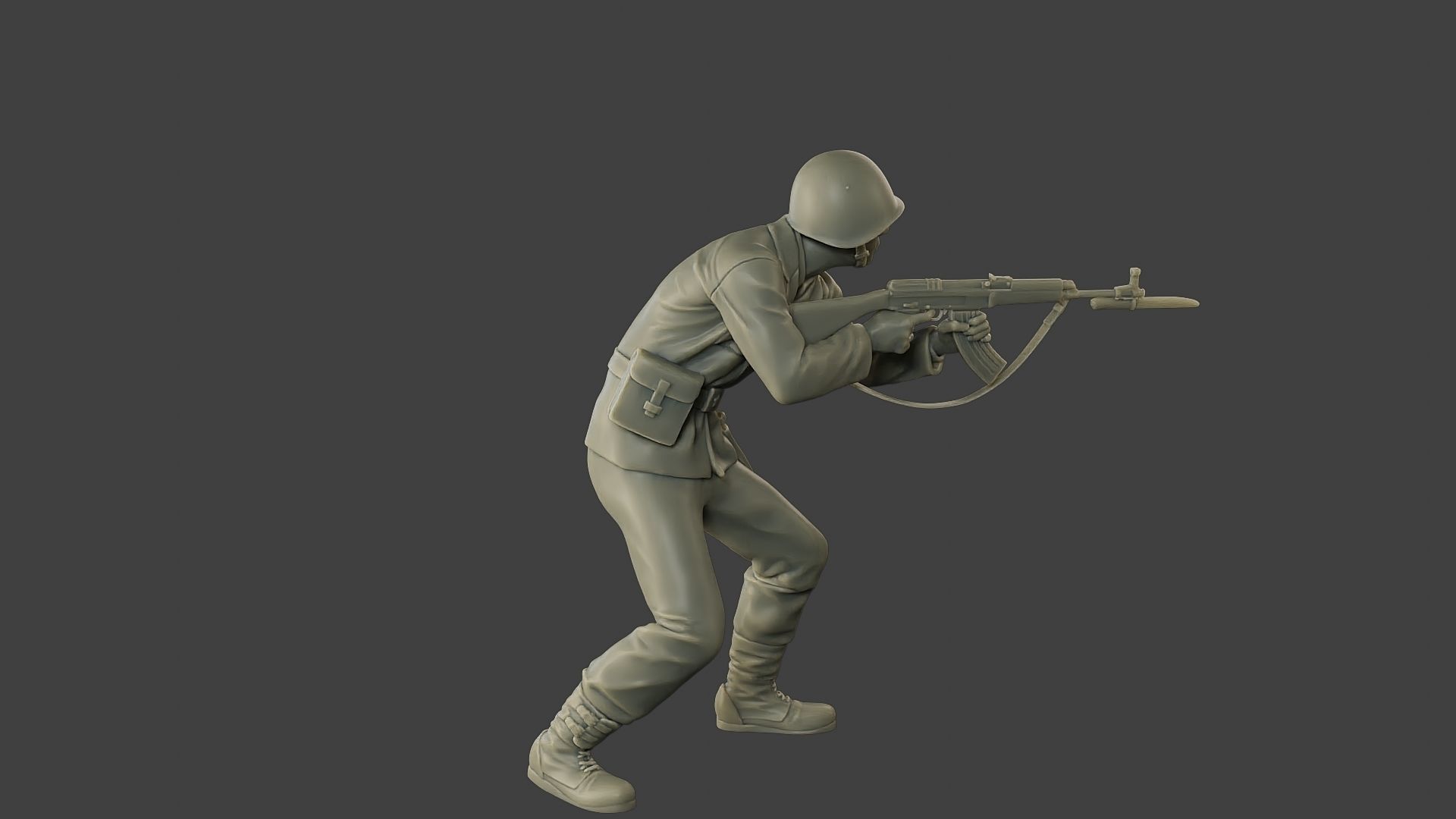 CzechSlovak Communist Soldier CCS1 004 3D print model_31