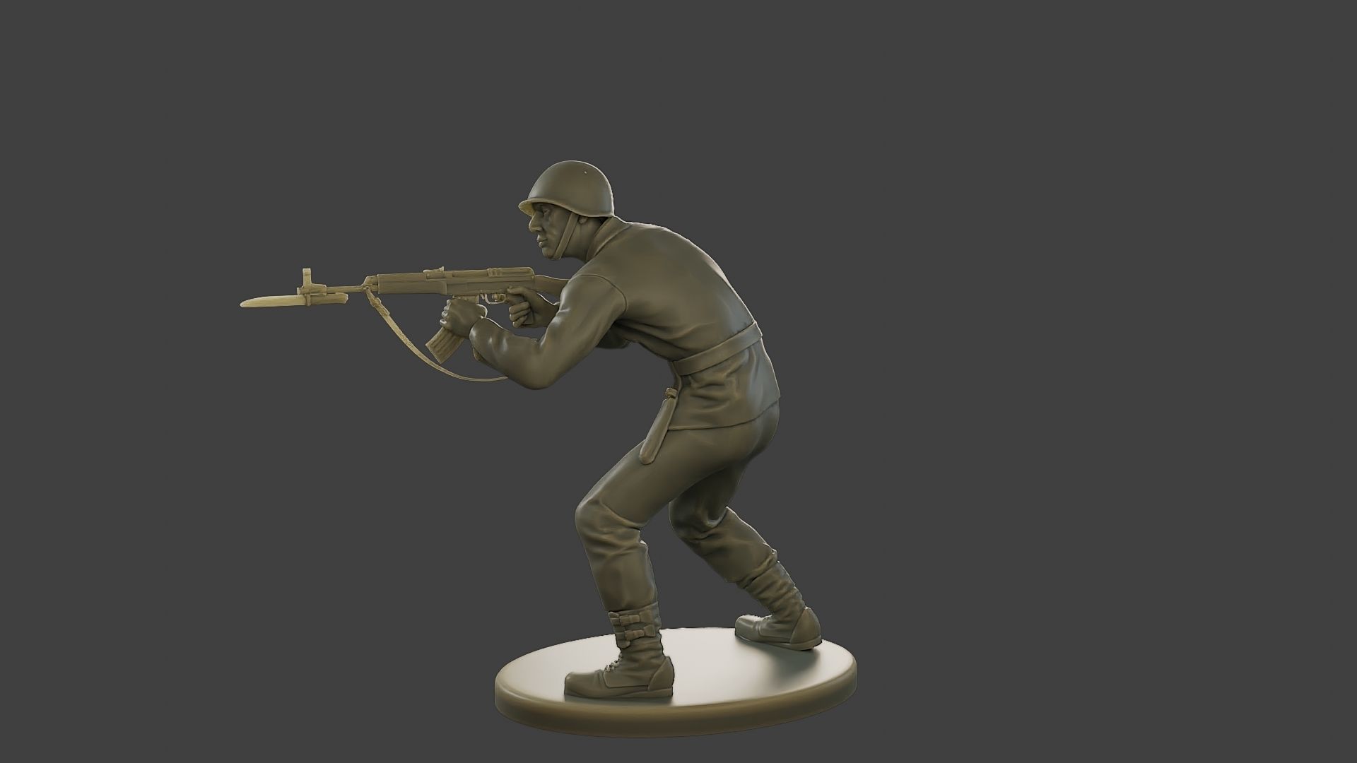 CzechSlovak Communist Soldier CCS1 004 3D print model_3