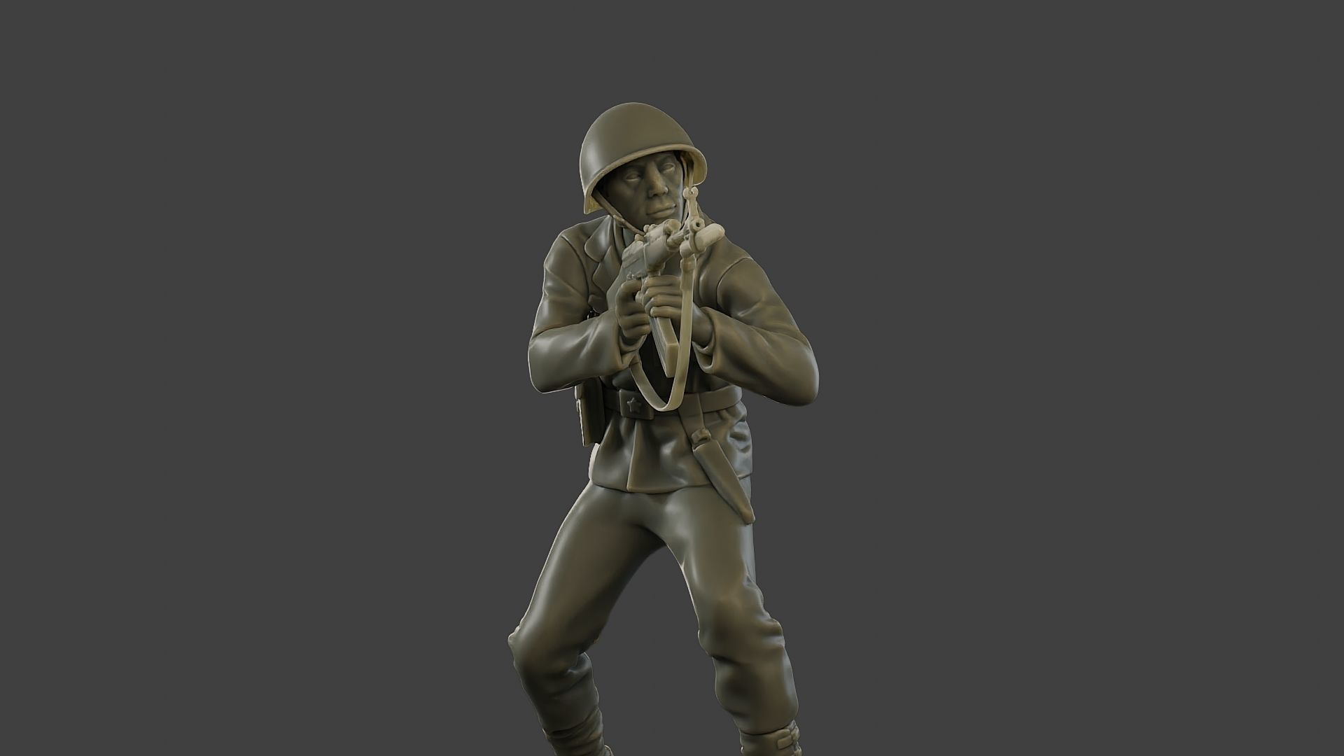 CzechSlovak Communist Soldier CCS1 004 3D print model_28