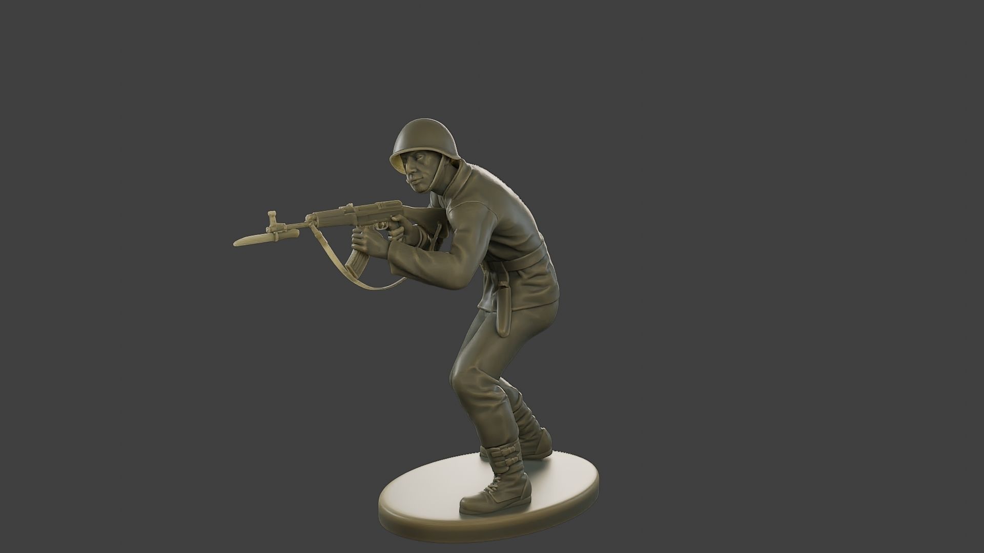 CzechSlovak Communist Soldier CCS1 004 3D print model_2