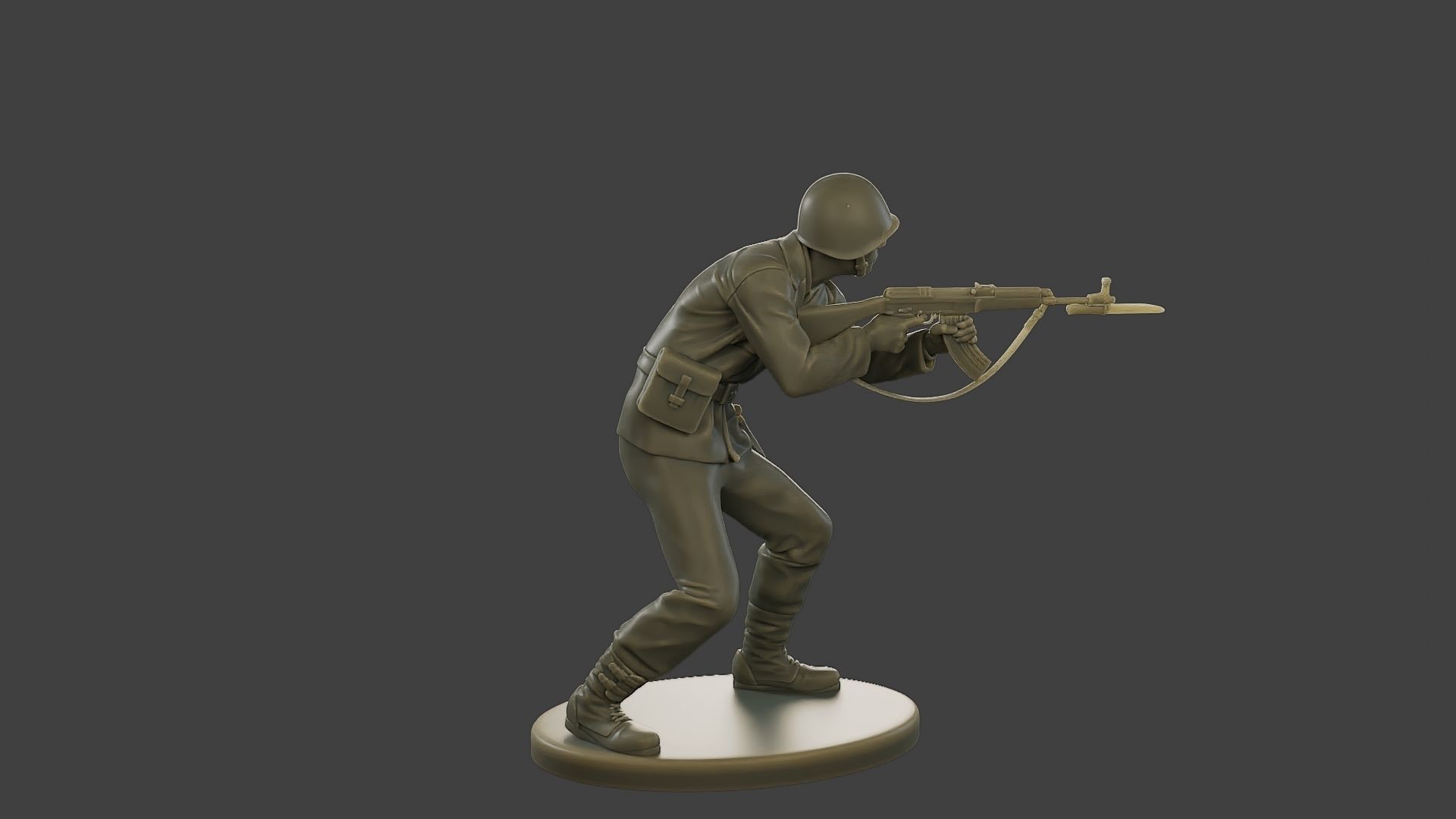 CzechSlovak Communist Soldier CCS1 004 3D print model_8