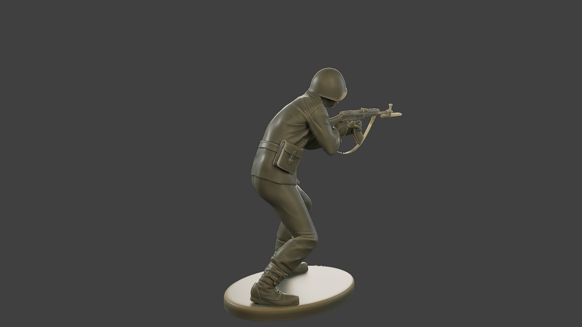 CzechSlovak Communist Soldier CCS1 004 3D print model_7