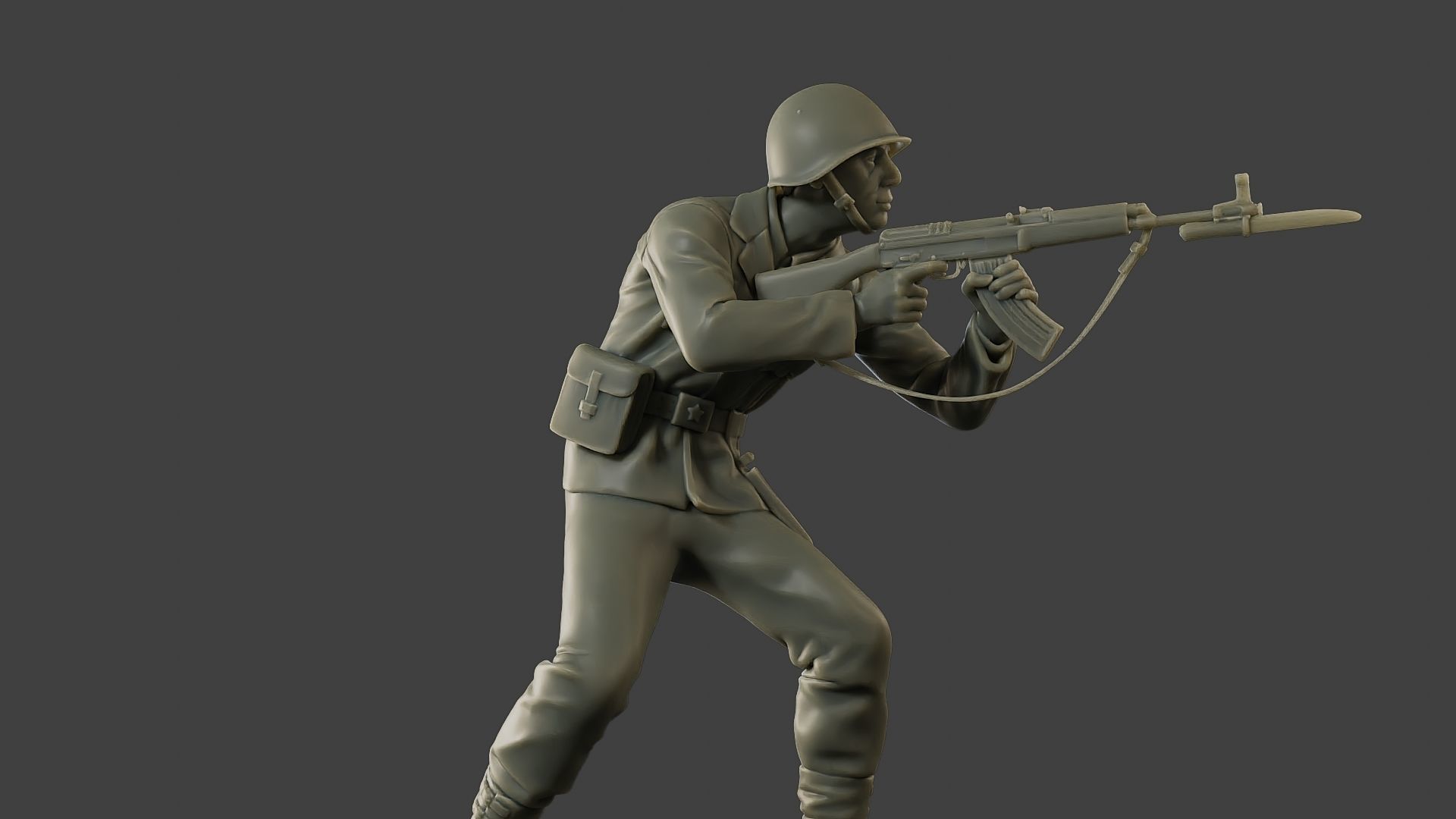 CzechSlovak Communist Soldier CCS1 004 3D print model_29