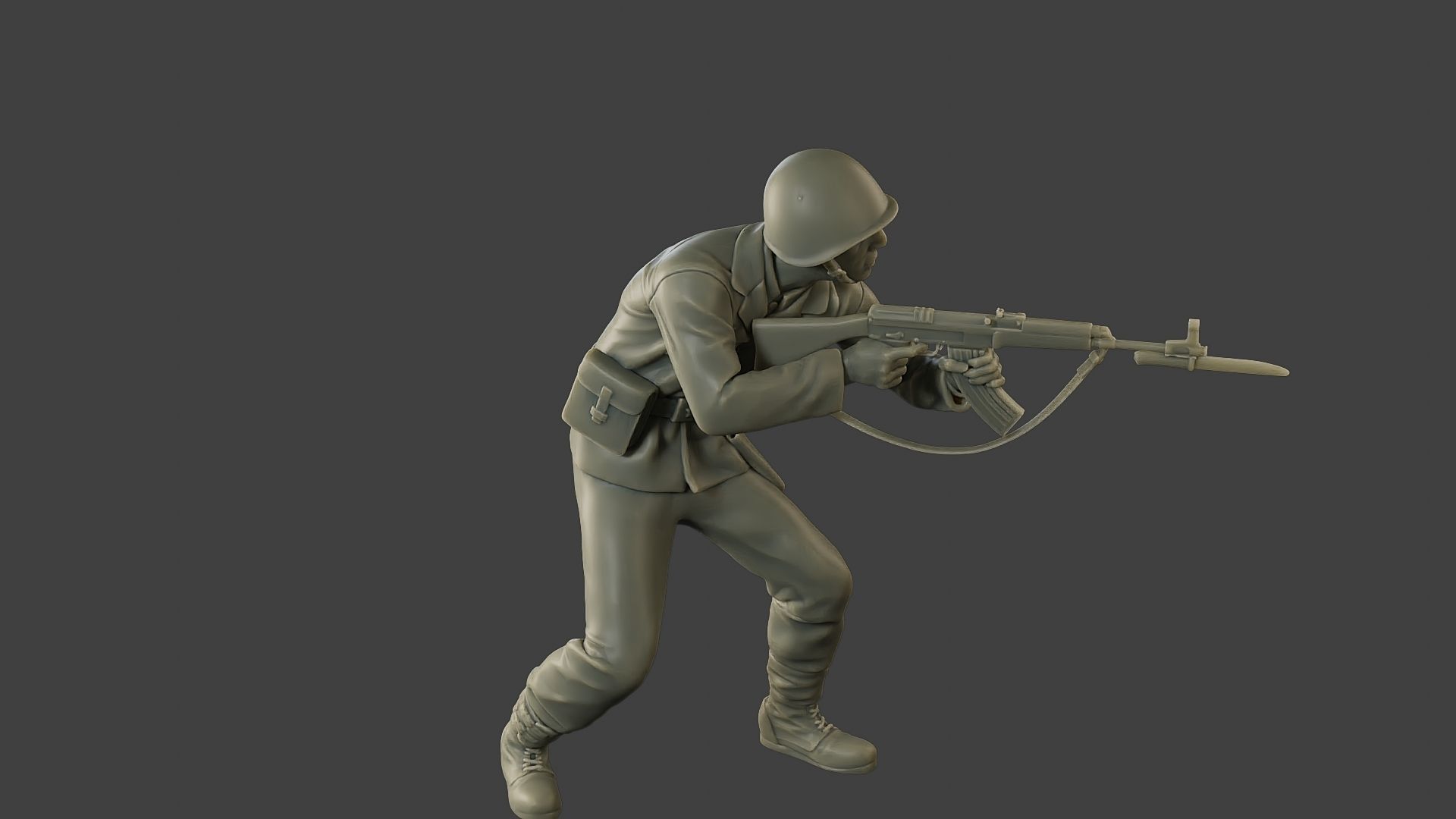 CzechSlovak Communist Soldier CCS1 004 3D print model_30