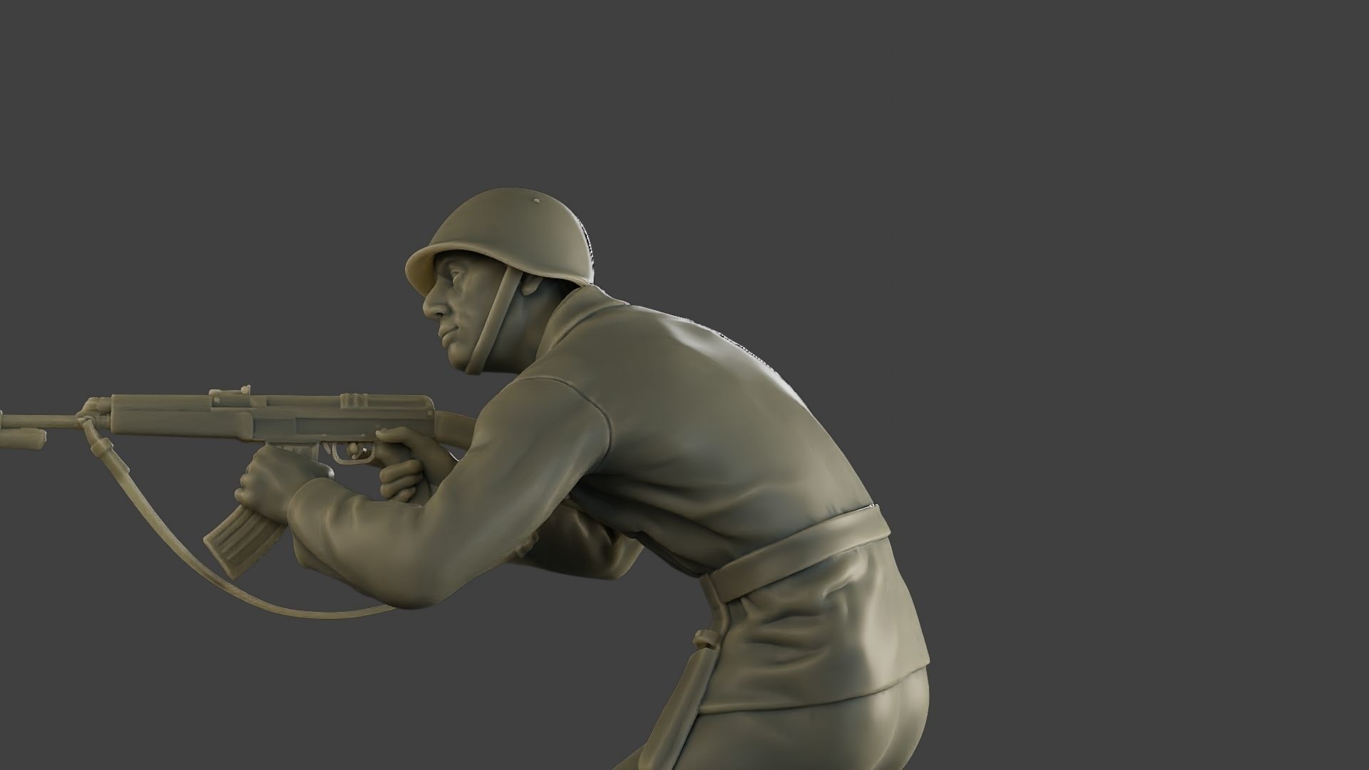 CzechSlovak Communist Soldier CCS1 004 3D print model_17
