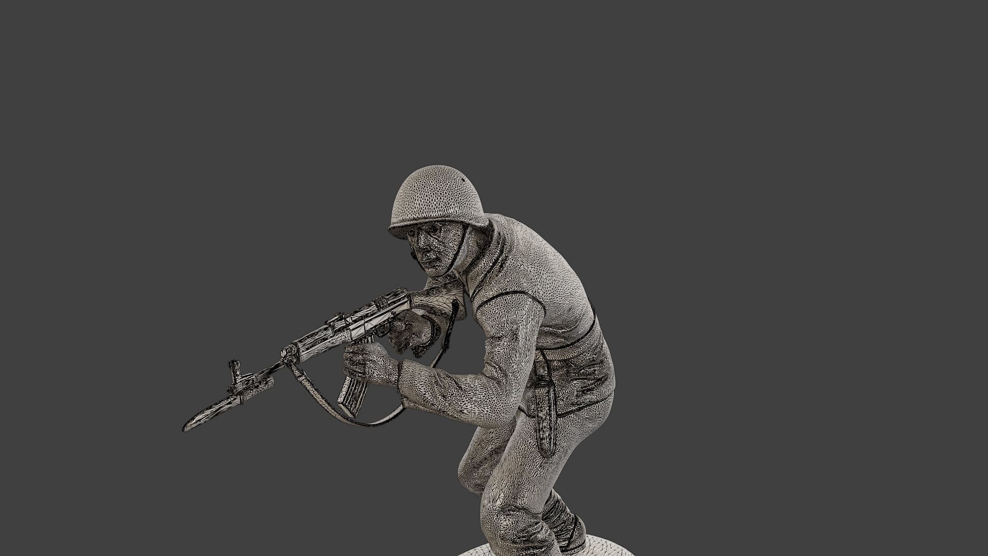 CzechSlovak Communist Soldier CCS1 004 3D print model_12