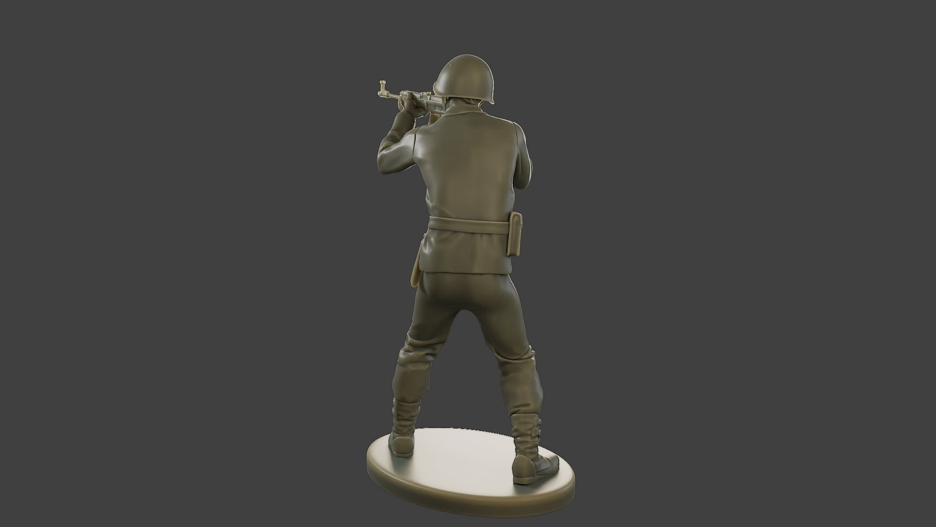 CzechSlovak Communist Soldier CCS1 005 3D print model_5