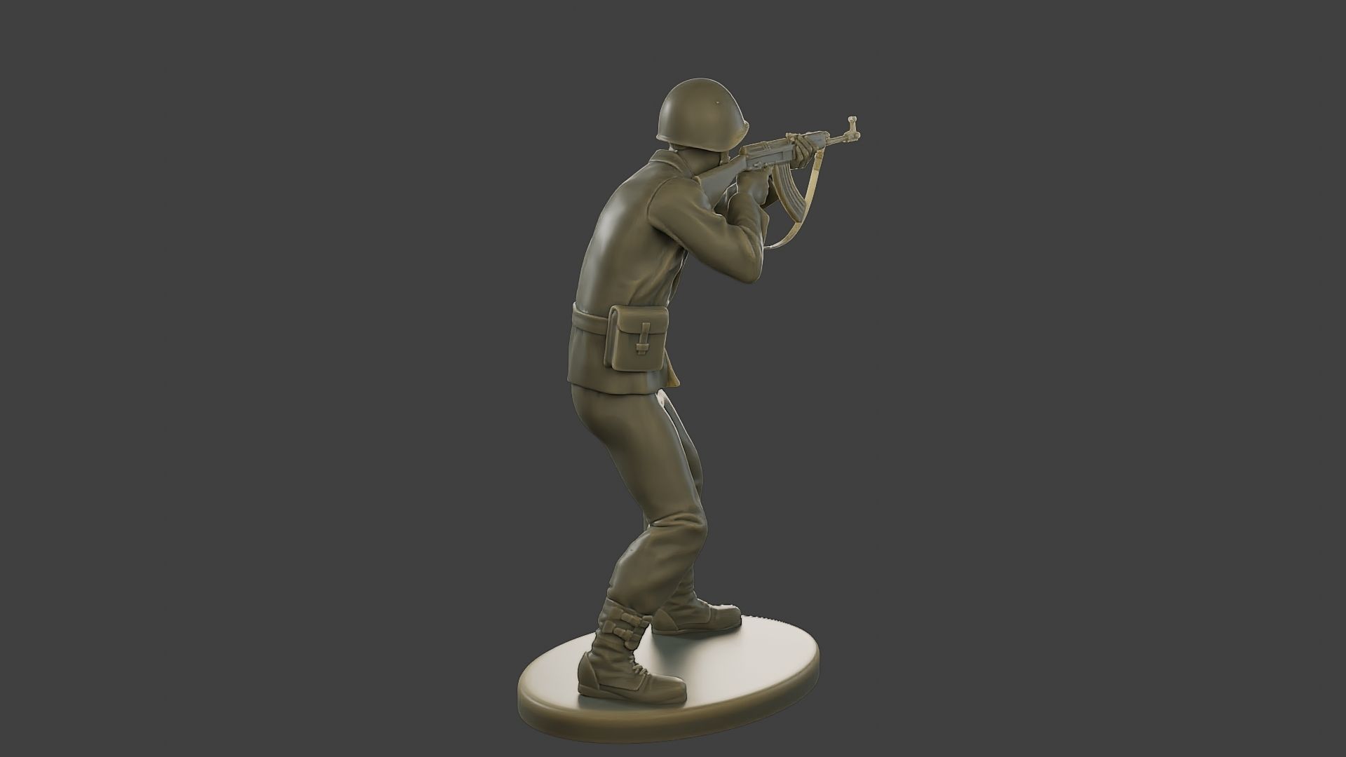 CzechSlovak Communist Soldier CCS1 005 3D print model_7