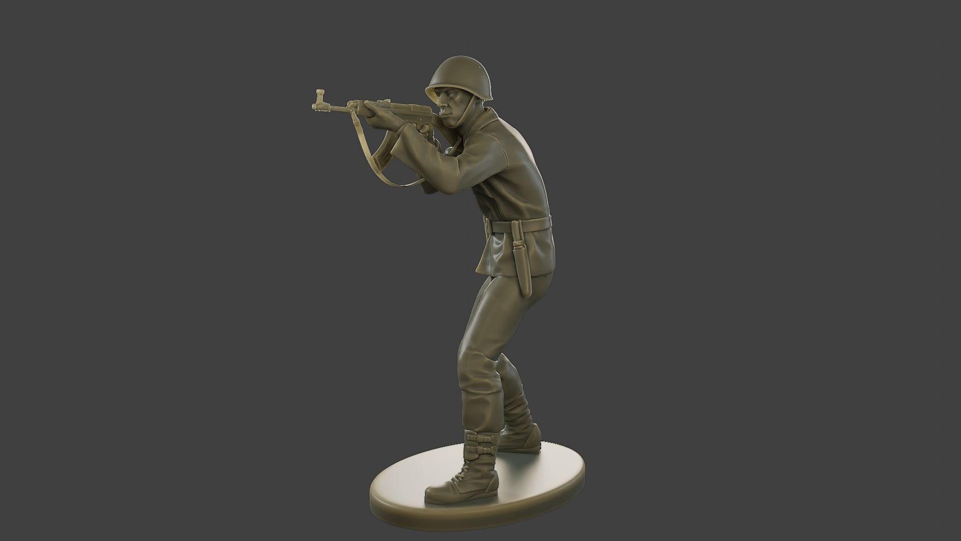 CzechSlovak Communist Soldier CCS1 005 3D print model_2