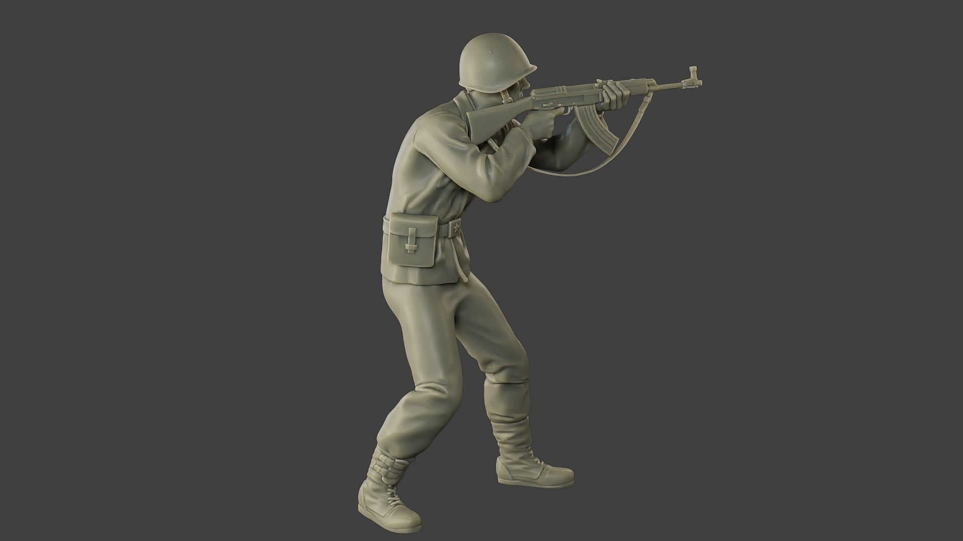 CzechSlovak Communist Soldier CCS1 005 3D print model_31