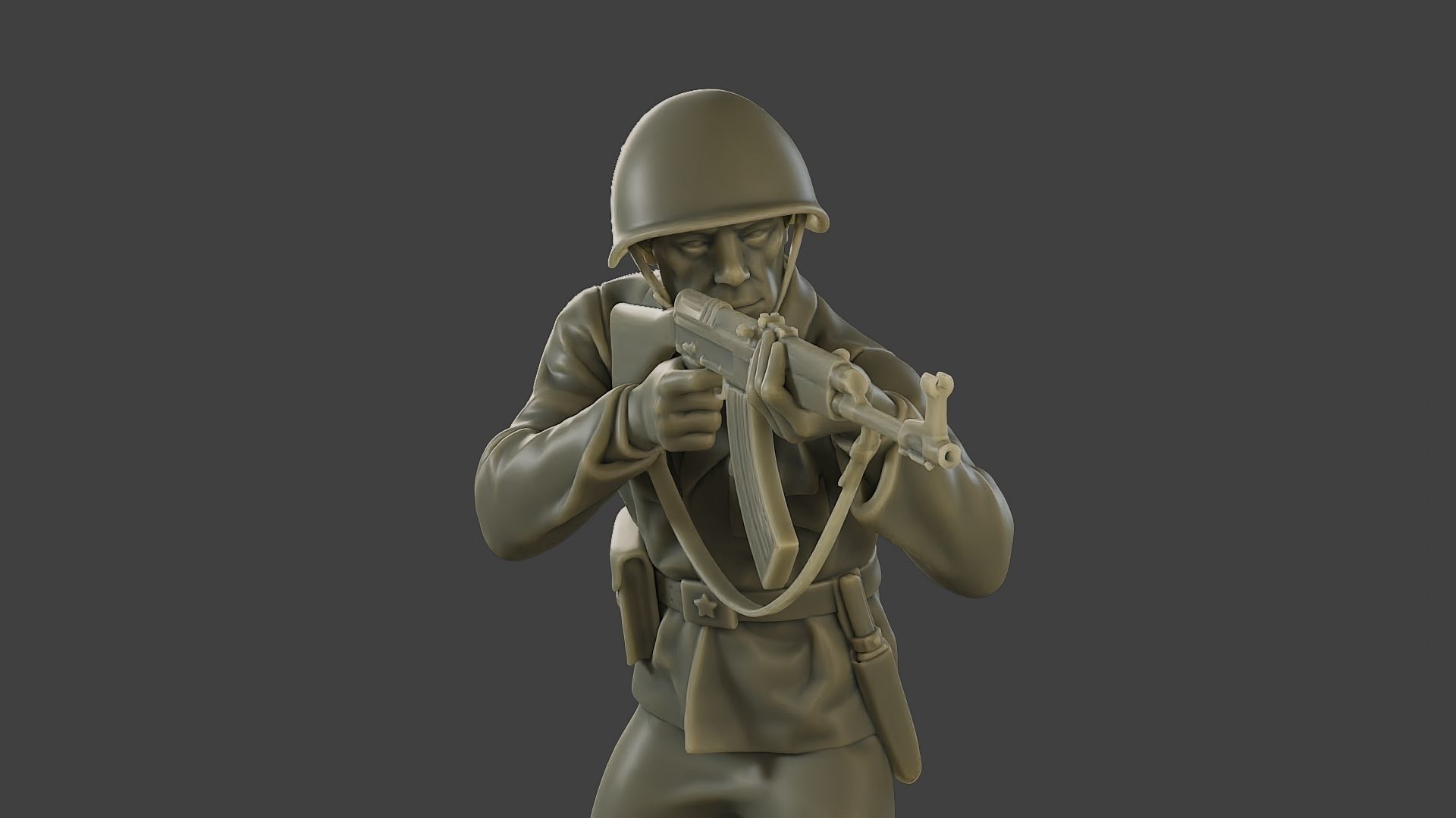 CzechSlovak Communist Soldier CCS1 005 3D print model_19