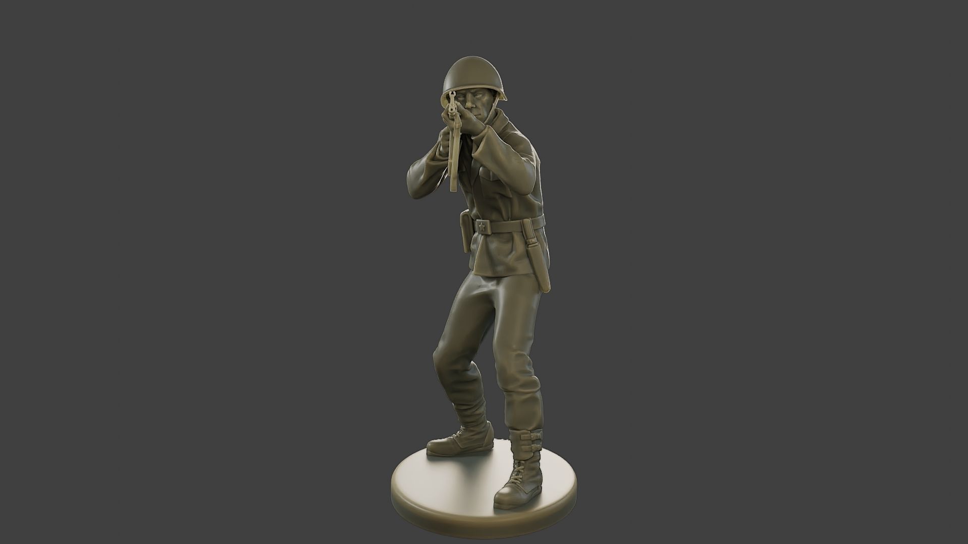 CzechSlovak Communist Soldier CCS1 005 3D print model_1