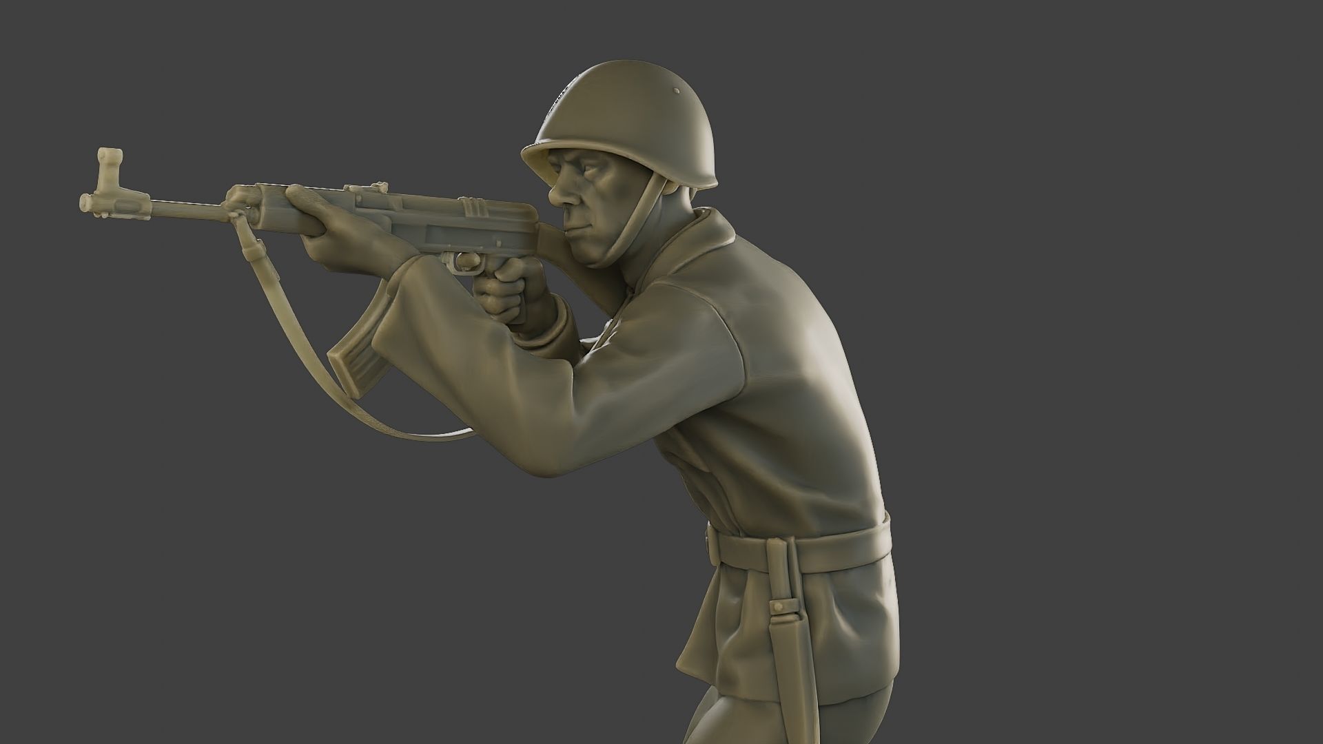 CzechSlovak Communist Soldier CCS1 005 3D print model_18