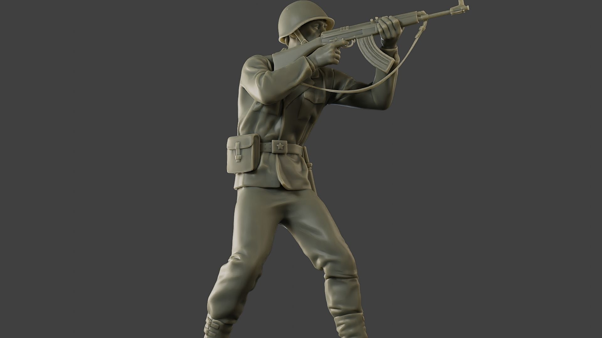 CzechSlovak Communist Soldier CCS1 005 3D print model_29