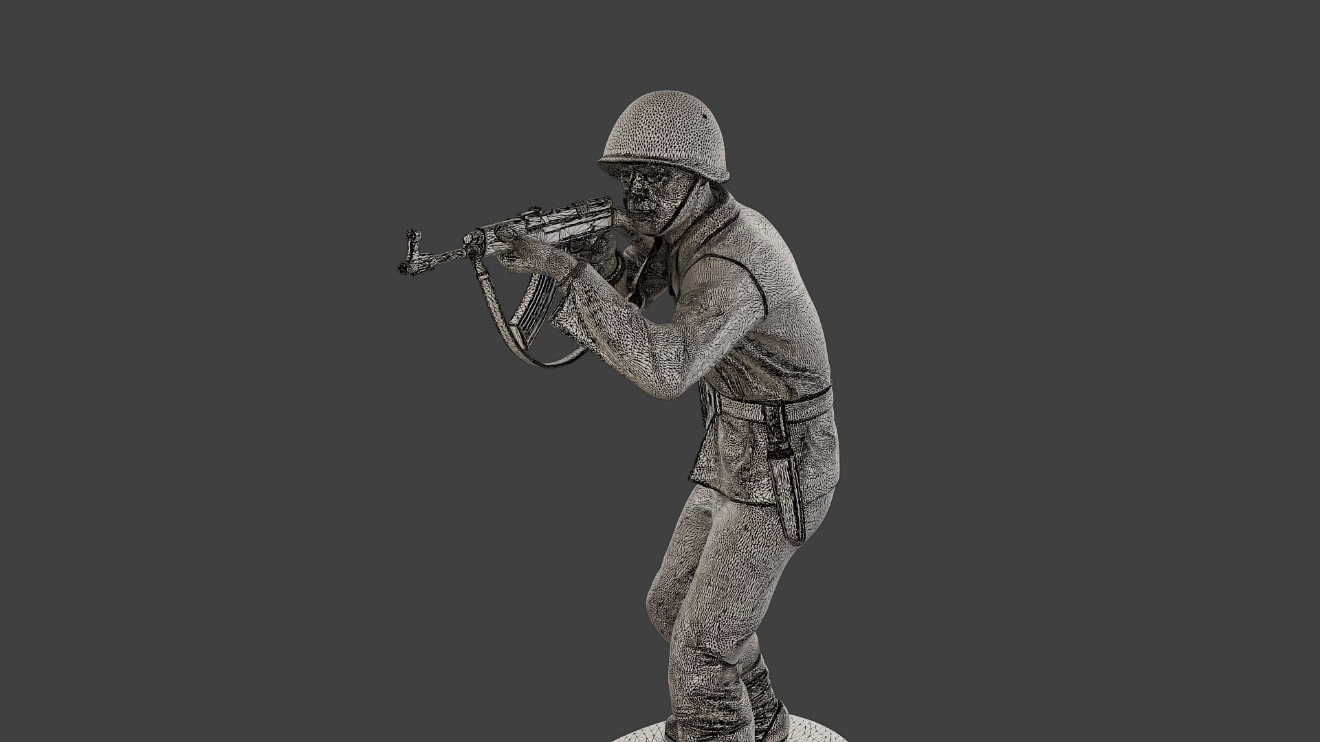 CzechSlovak Communist Soldier CCS1 005 3D print model_12