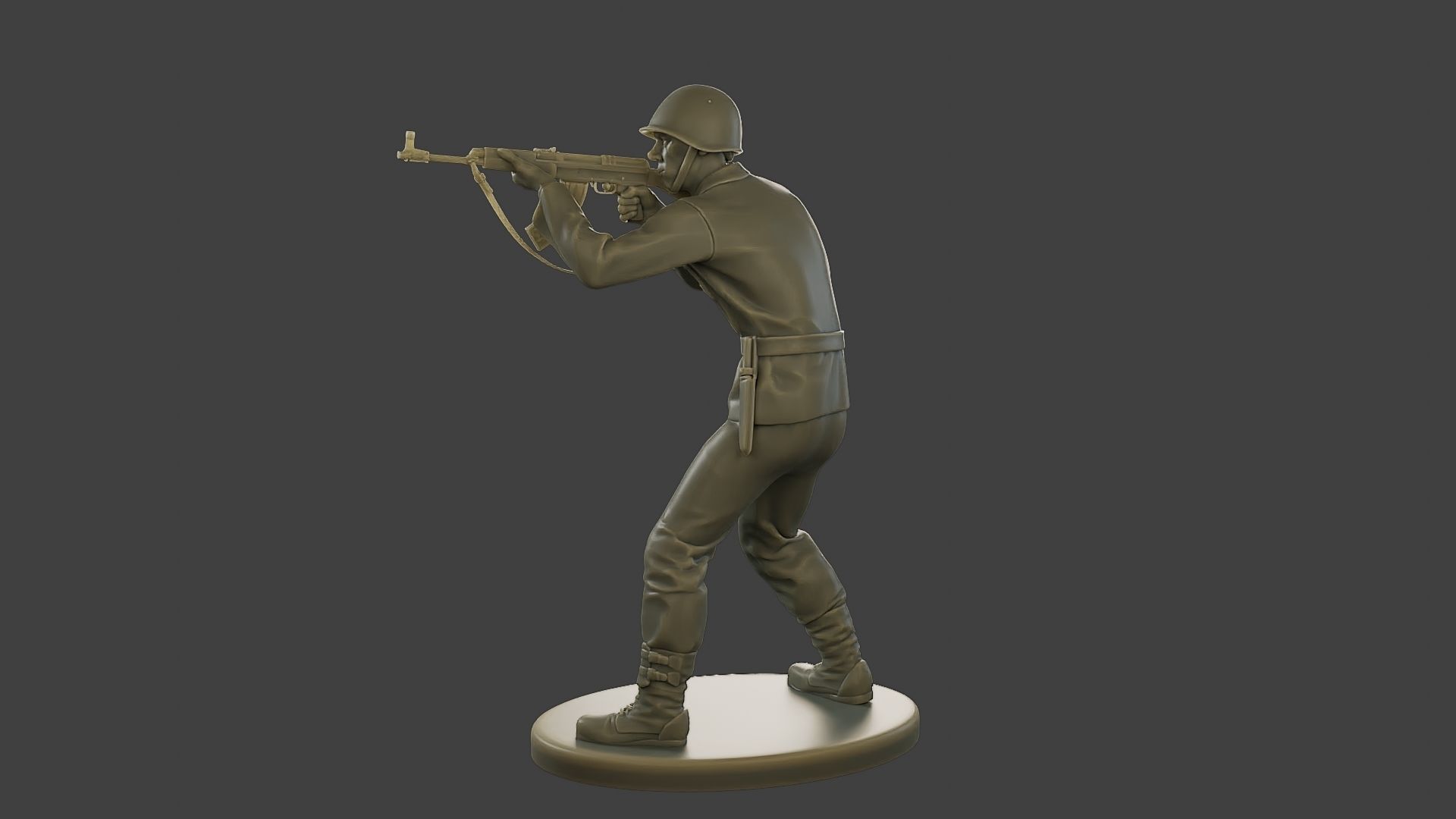 CzechSlovak Communist Soldier CCS1 005 3D print model_3