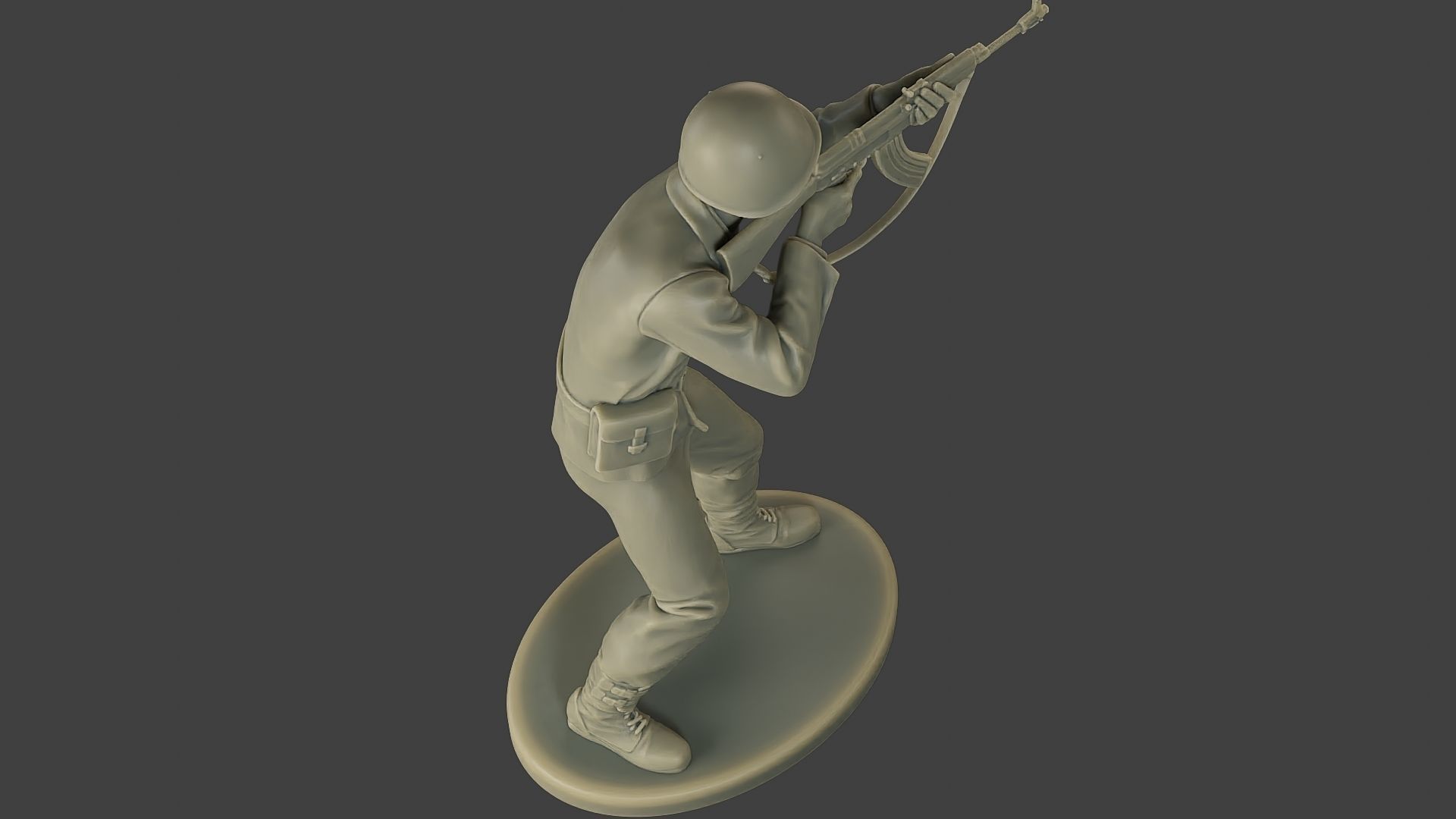 CzechSlovak Communist Soldier CCS1 005 3D print model_22