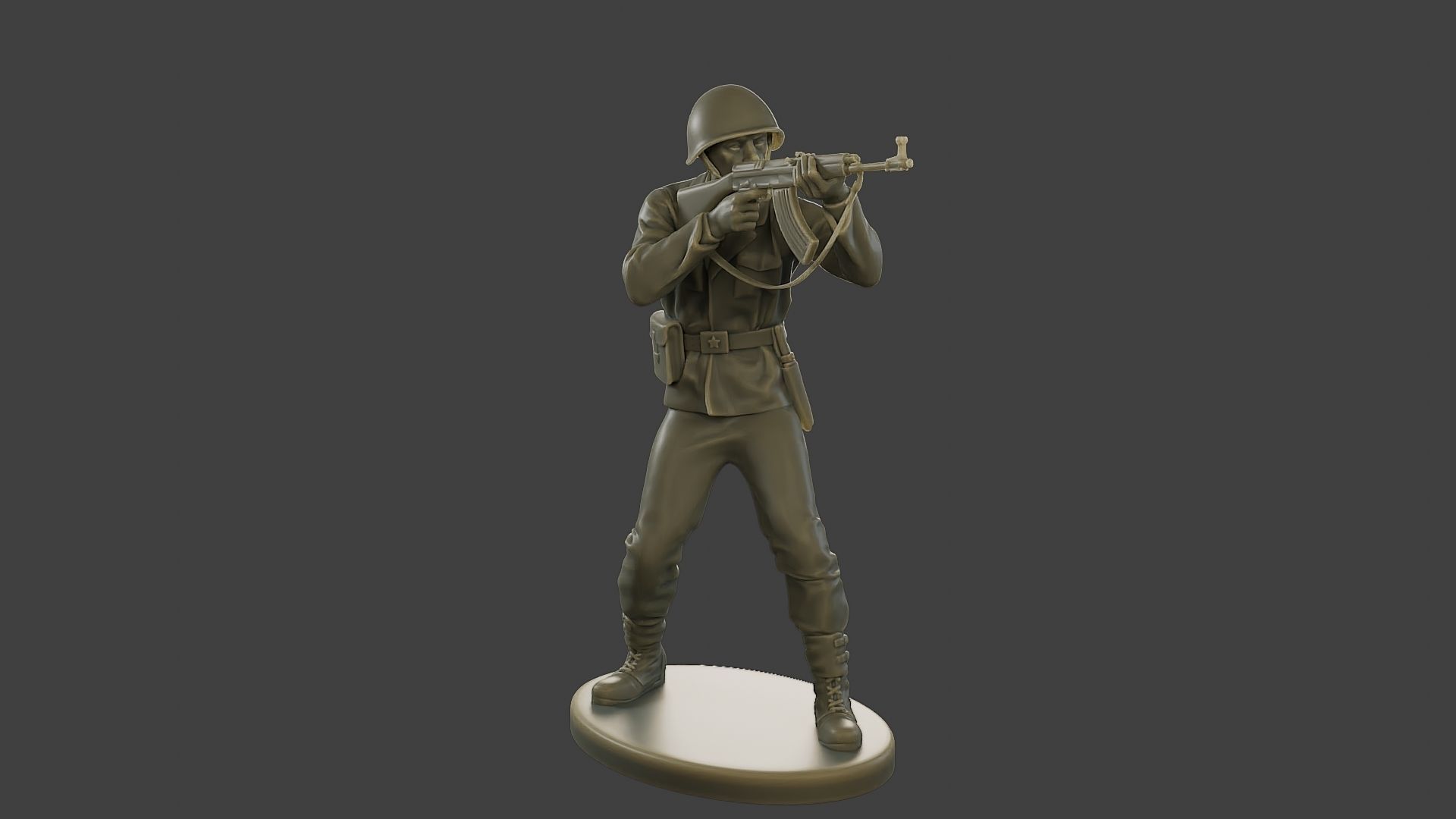CzechSlovak Communist Soldier CCS1 005 3D print model_10