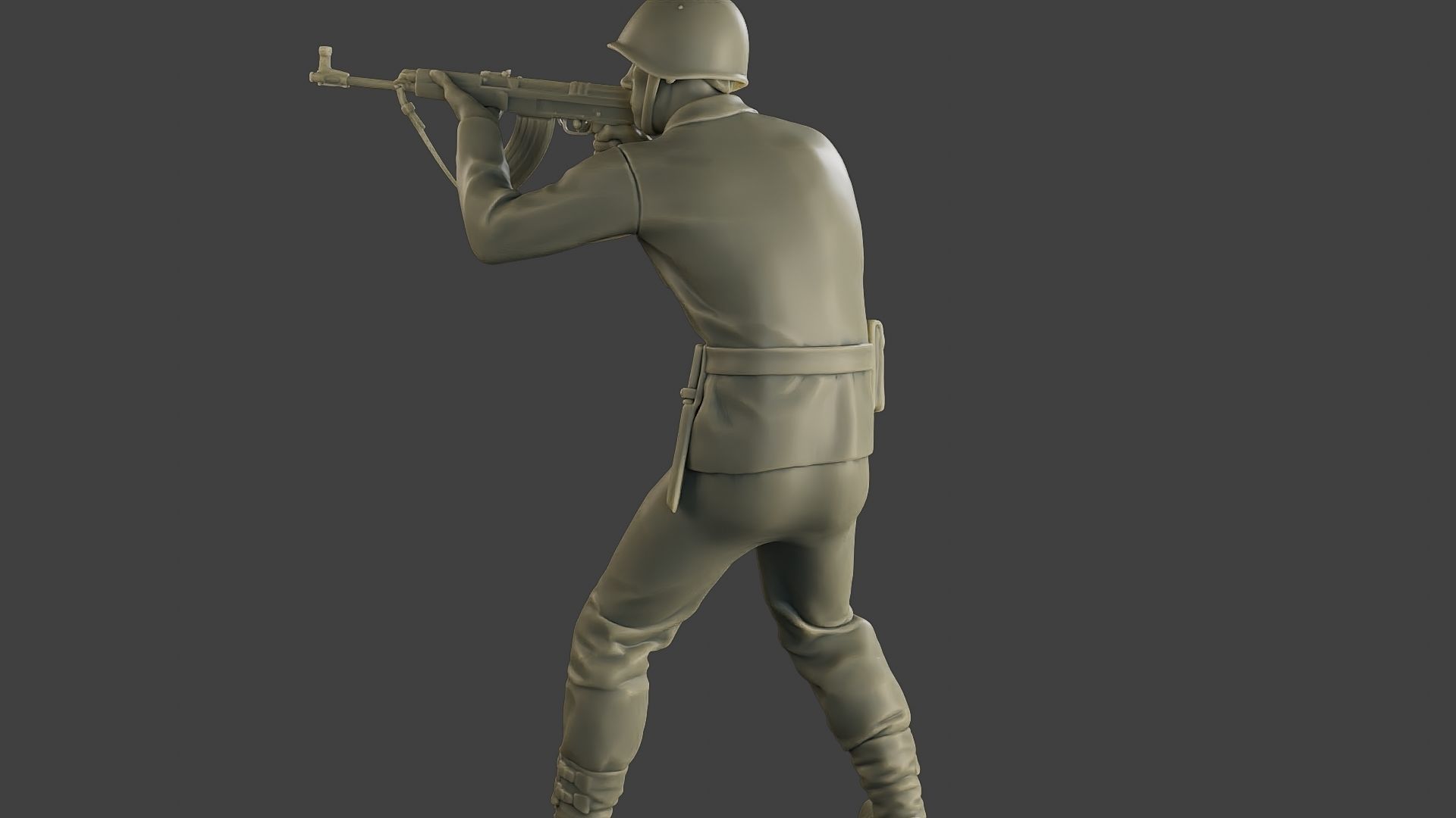 CzechSlovak Communist Soldier CCS1 005 3D print model_26