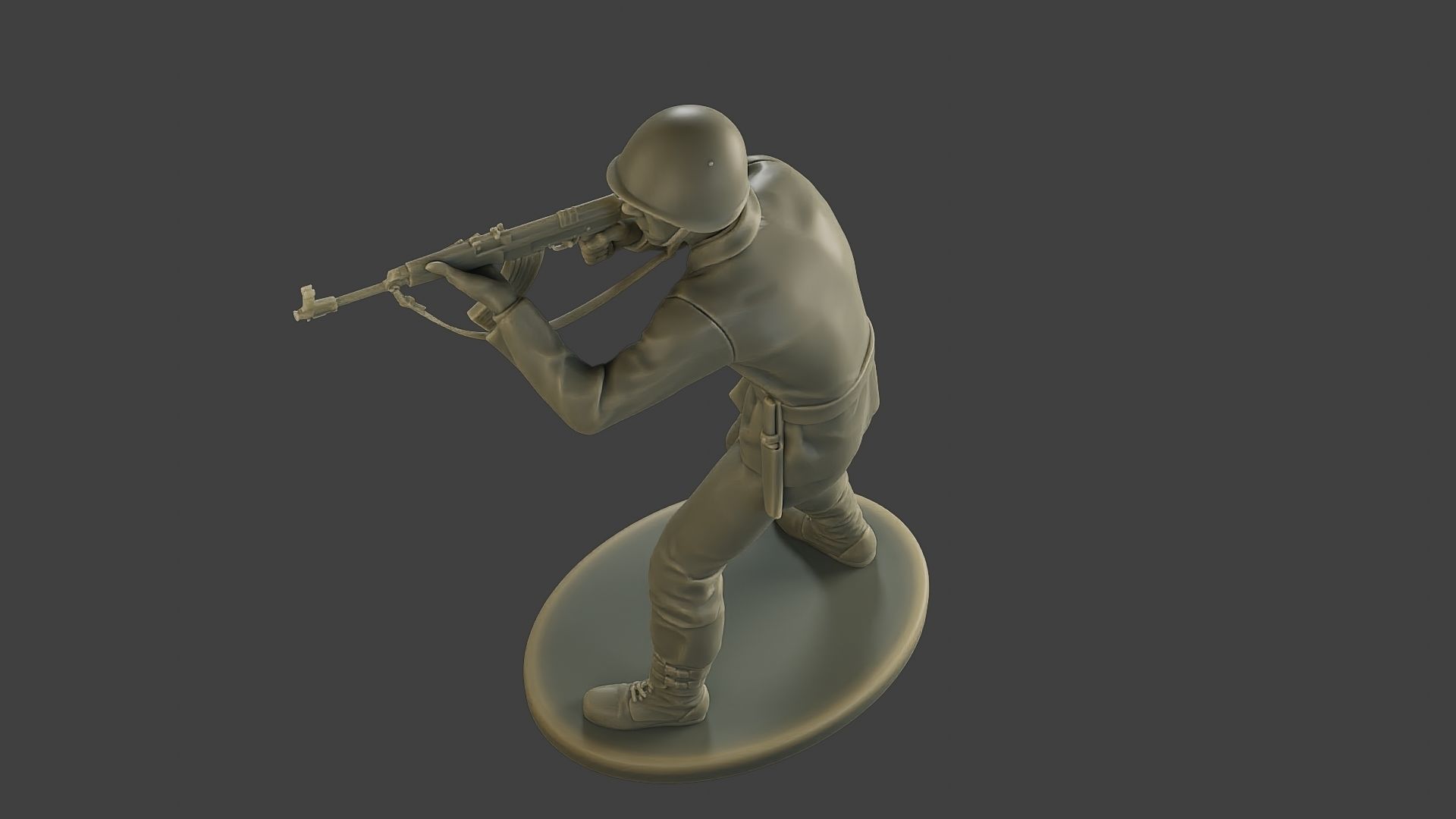 CzechSlovak Communist Soldier CCS1 005 3D print model_15