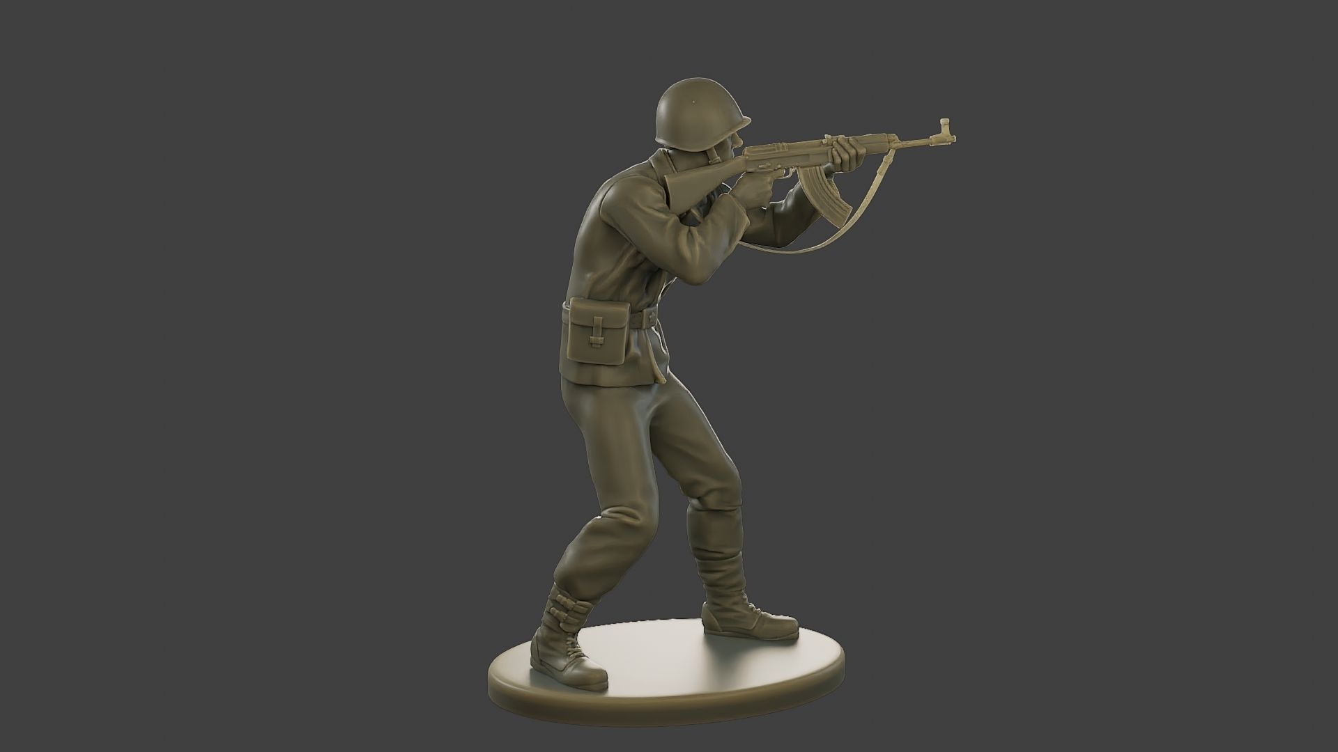 CzechSlovak Communist Soldier CCS1 005 3D print model_8