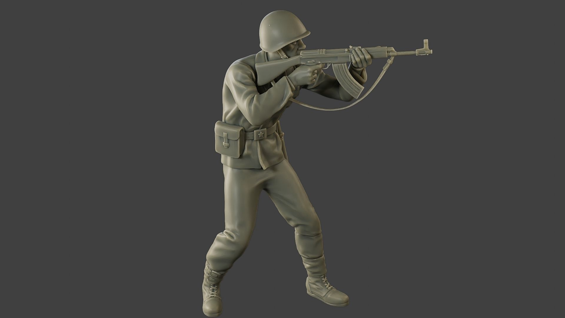 CzechSlovak Communist Soldier CCS1 005 3D print model_30