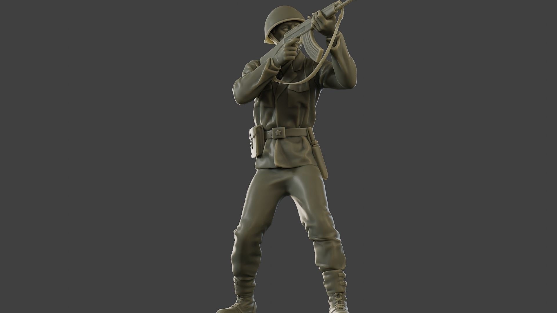 CzechSlovak Communist Soldier CCS1 005 3D print model_13