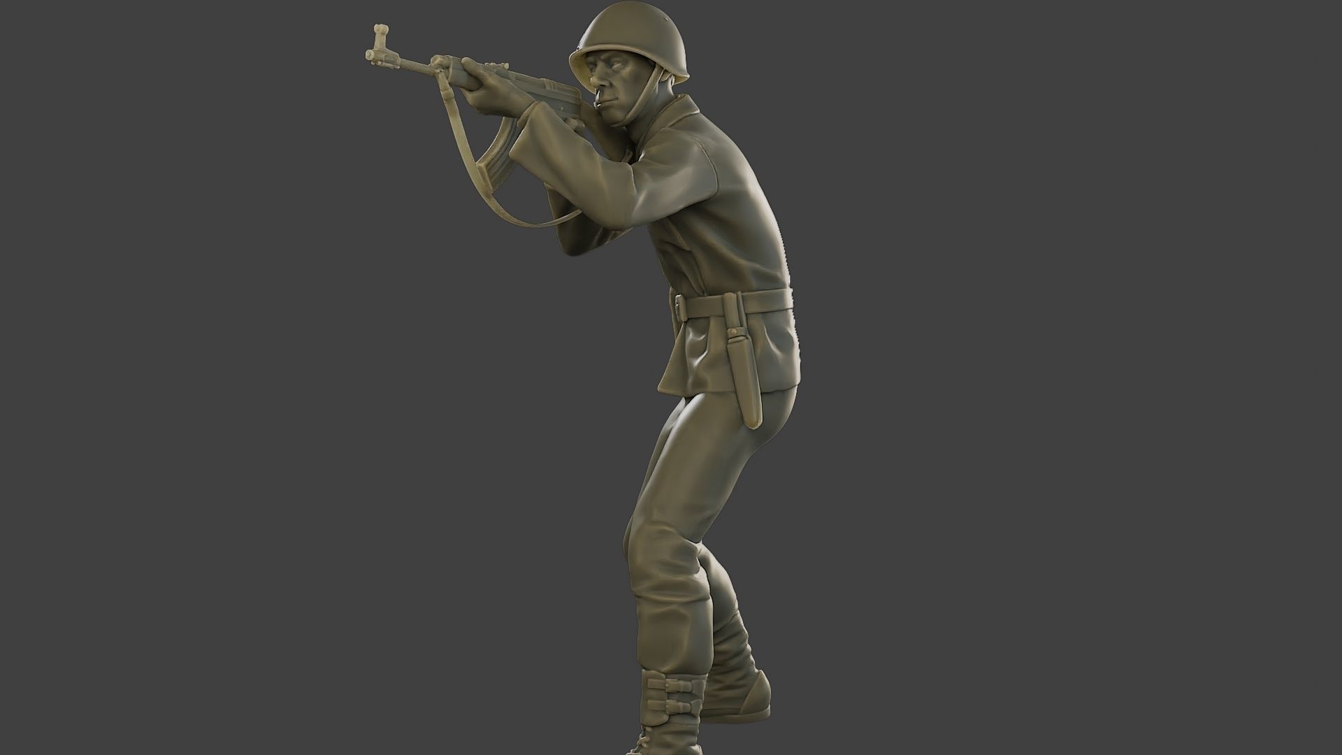 CzechSlovak Communist Soldier CCS1 005 3D print model_27