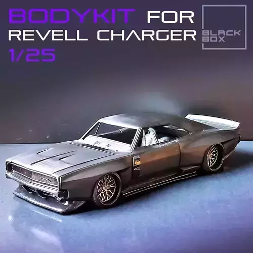 Bodykit FOR CHARGER 68 Revell 1-25th Modelkit