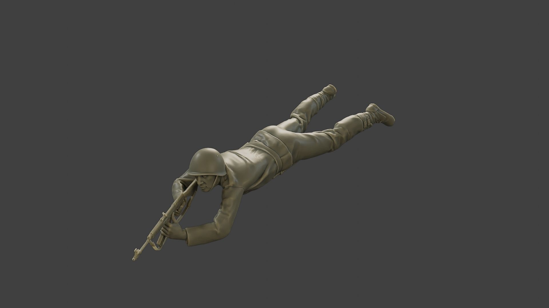 CzechSlovak Communist Soldier CCS1 006 3D print model_2