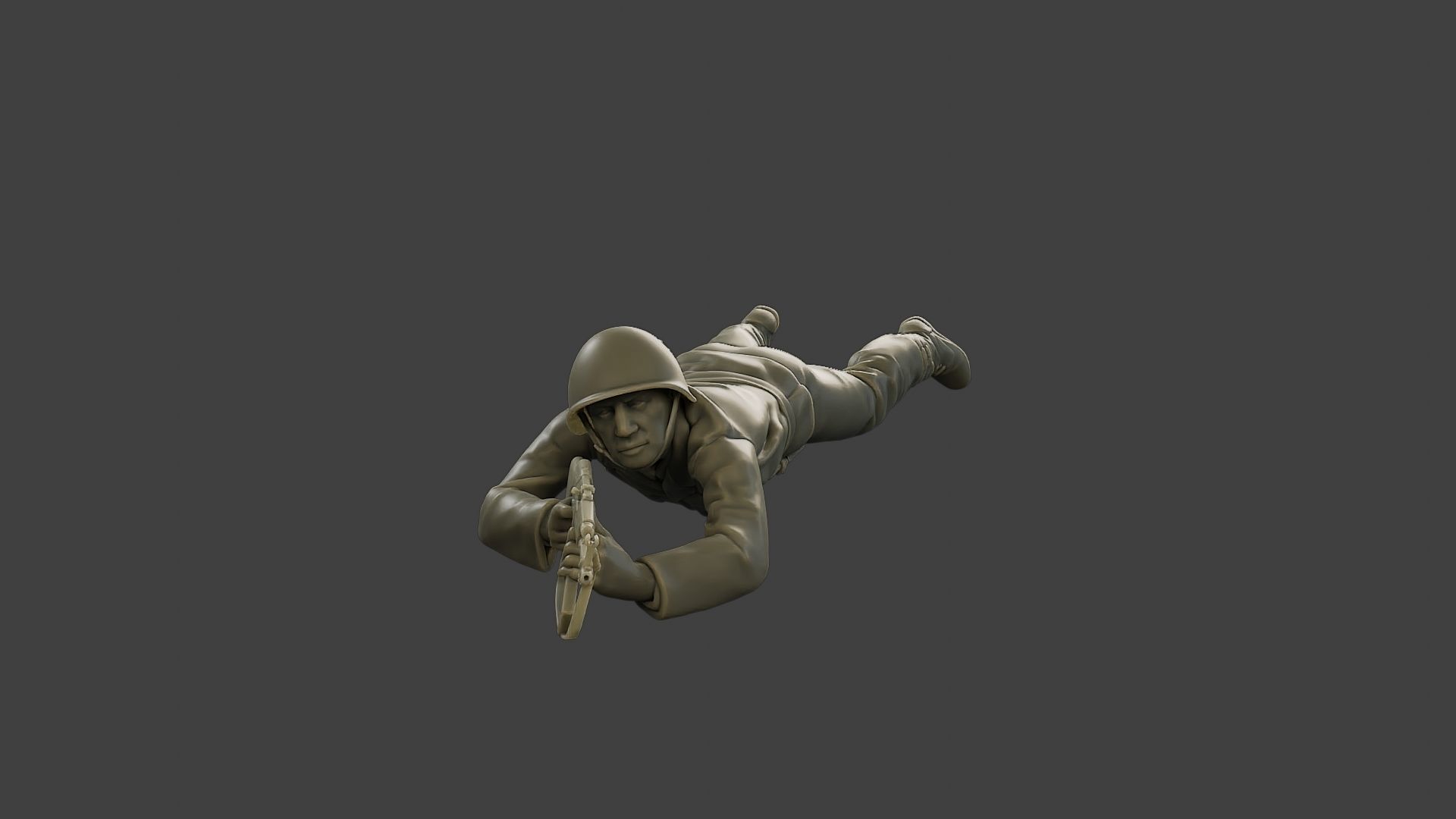 CzechSlovak Communist Soldier CCS1 006 3D print model_31