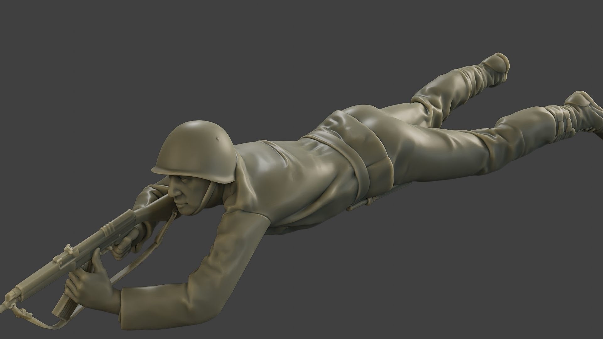 CzechSlovak Communist Soldier CCS1 006 3D print model_17