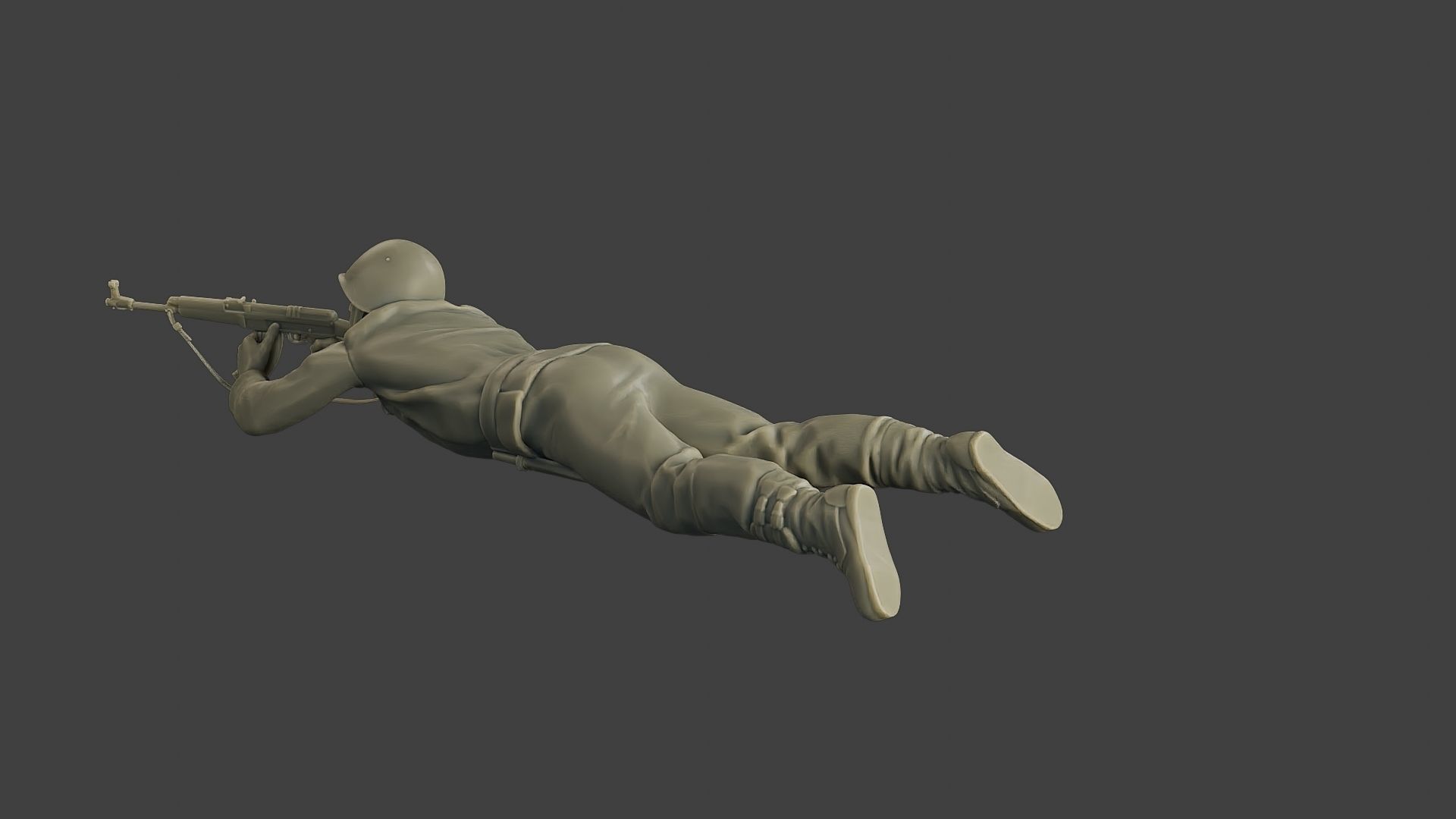 CzechSlovak Communist Soldier CCS1 006 3D print model_25