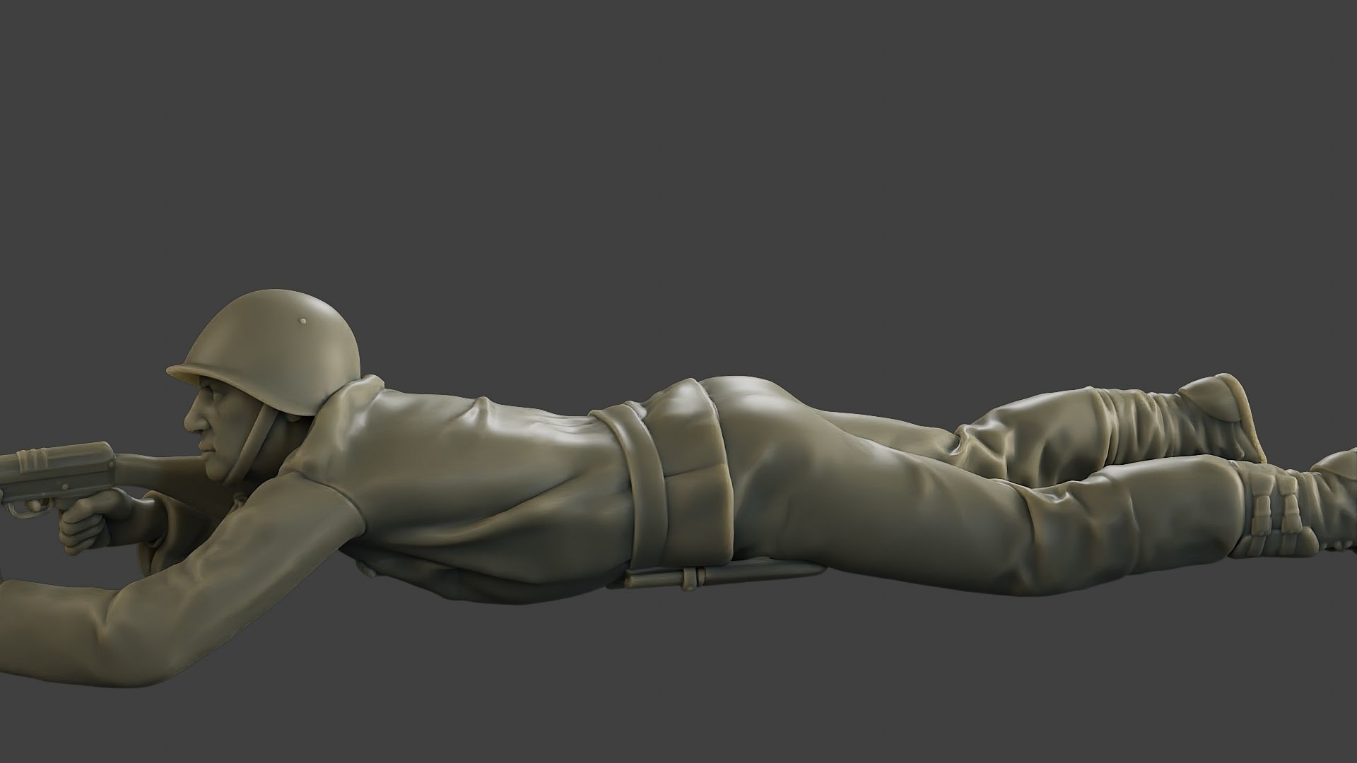 CzechSlovak Communist Soldier CCS1 006 3D print model_16