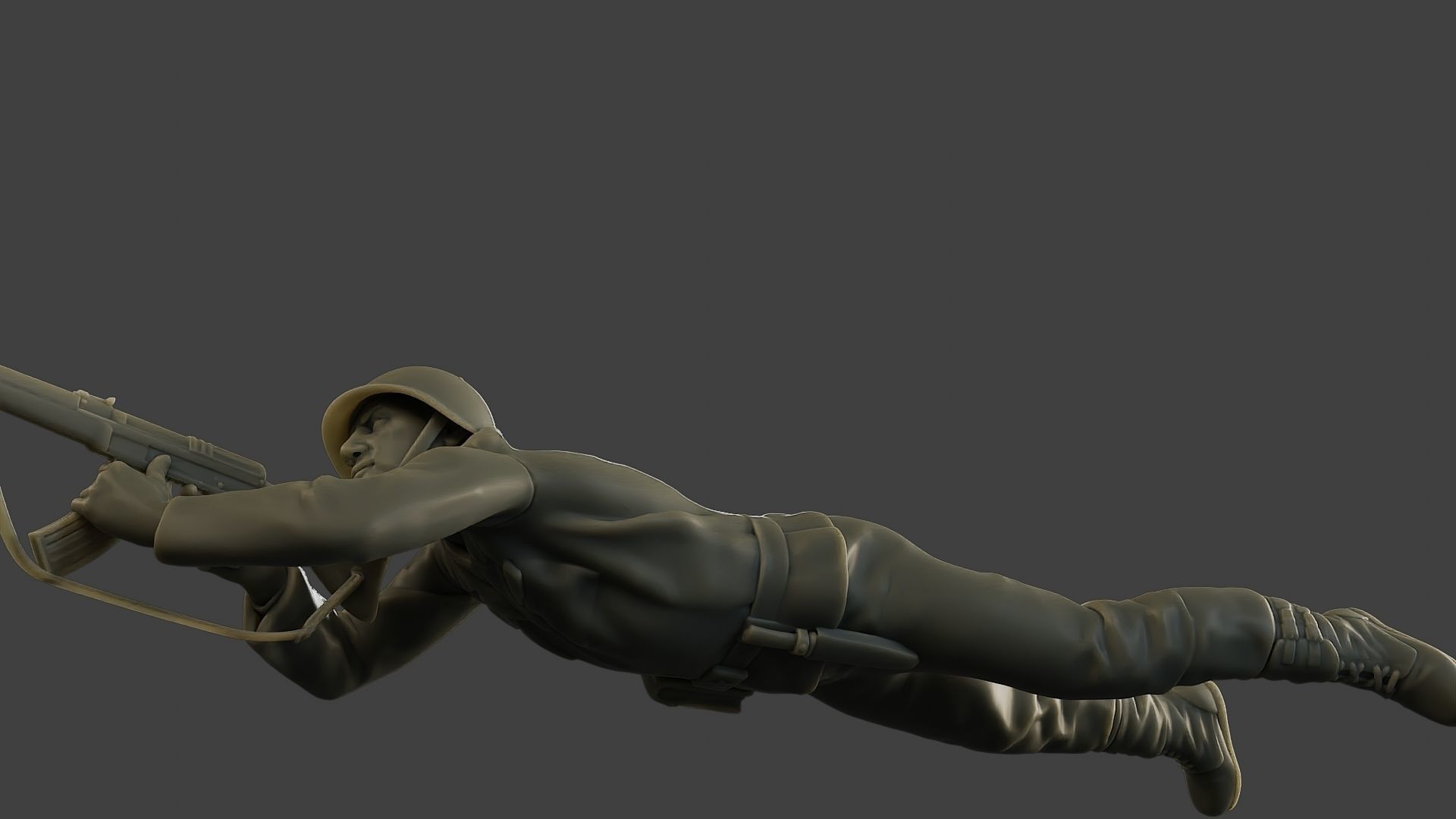 CzechSlovak Communist Soldier CCS1 006 3D print model_27