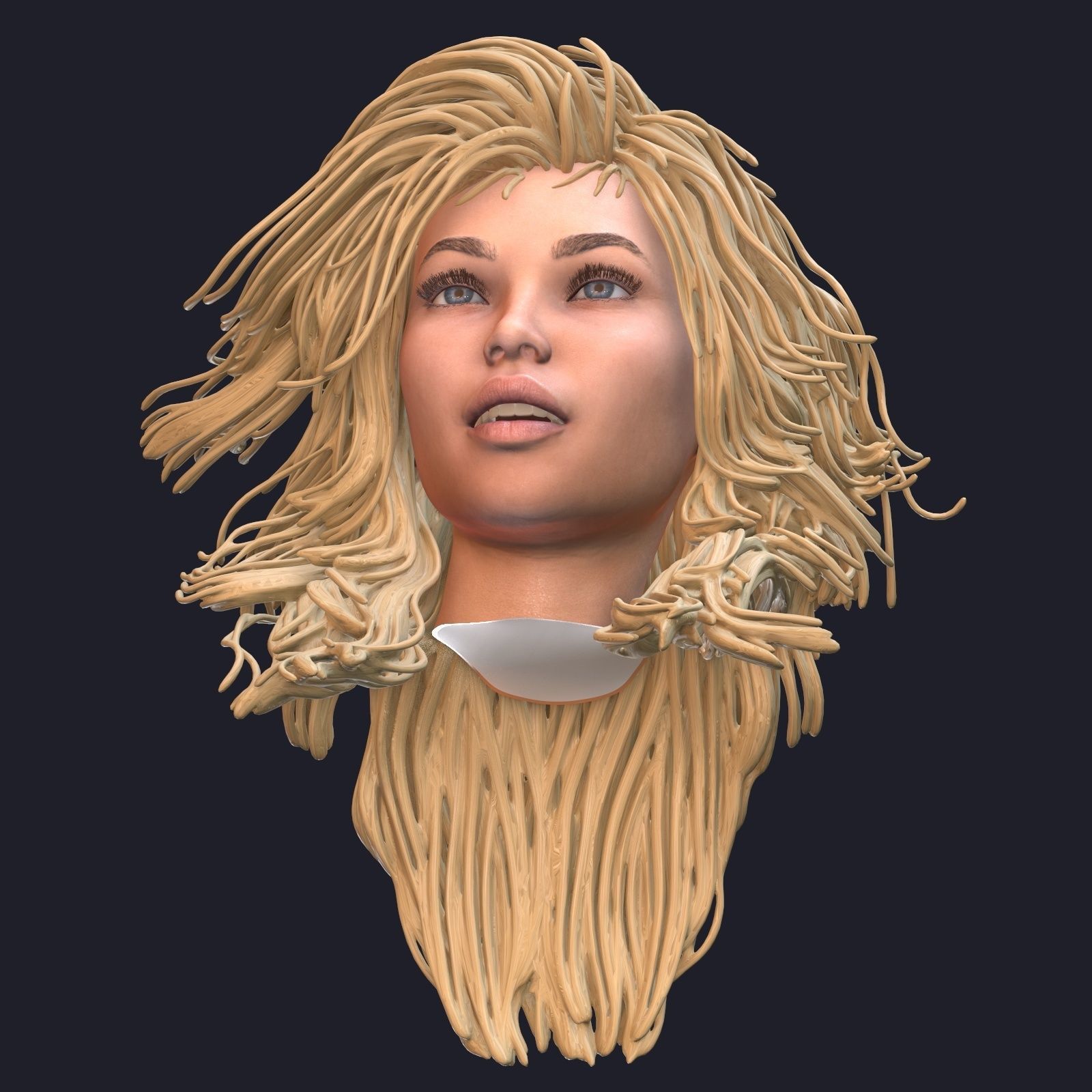 Supergirl phone holder  1 3D print model_19