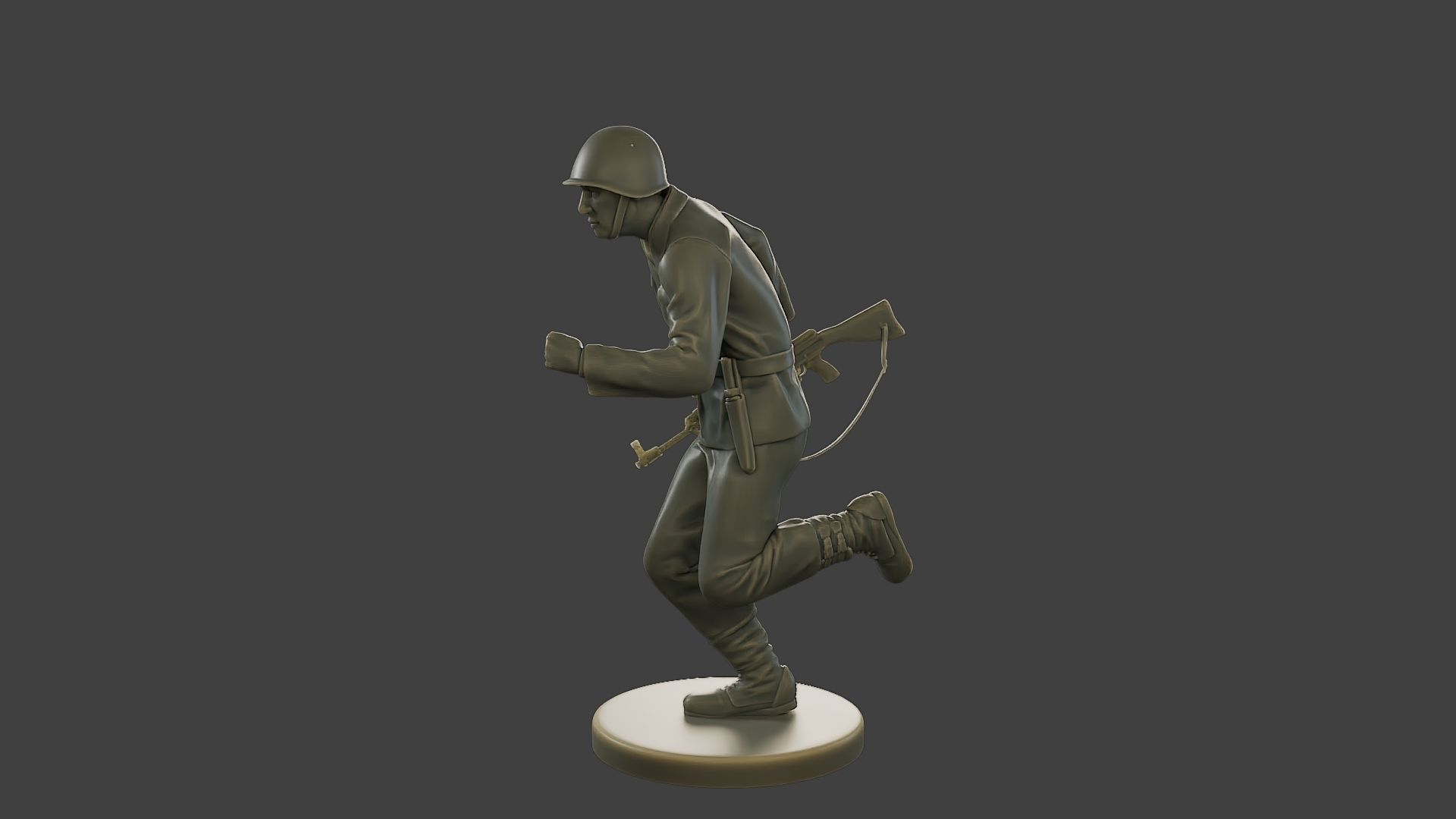CzechSlovak Communist Soldier CCS1 007 3D print model_3