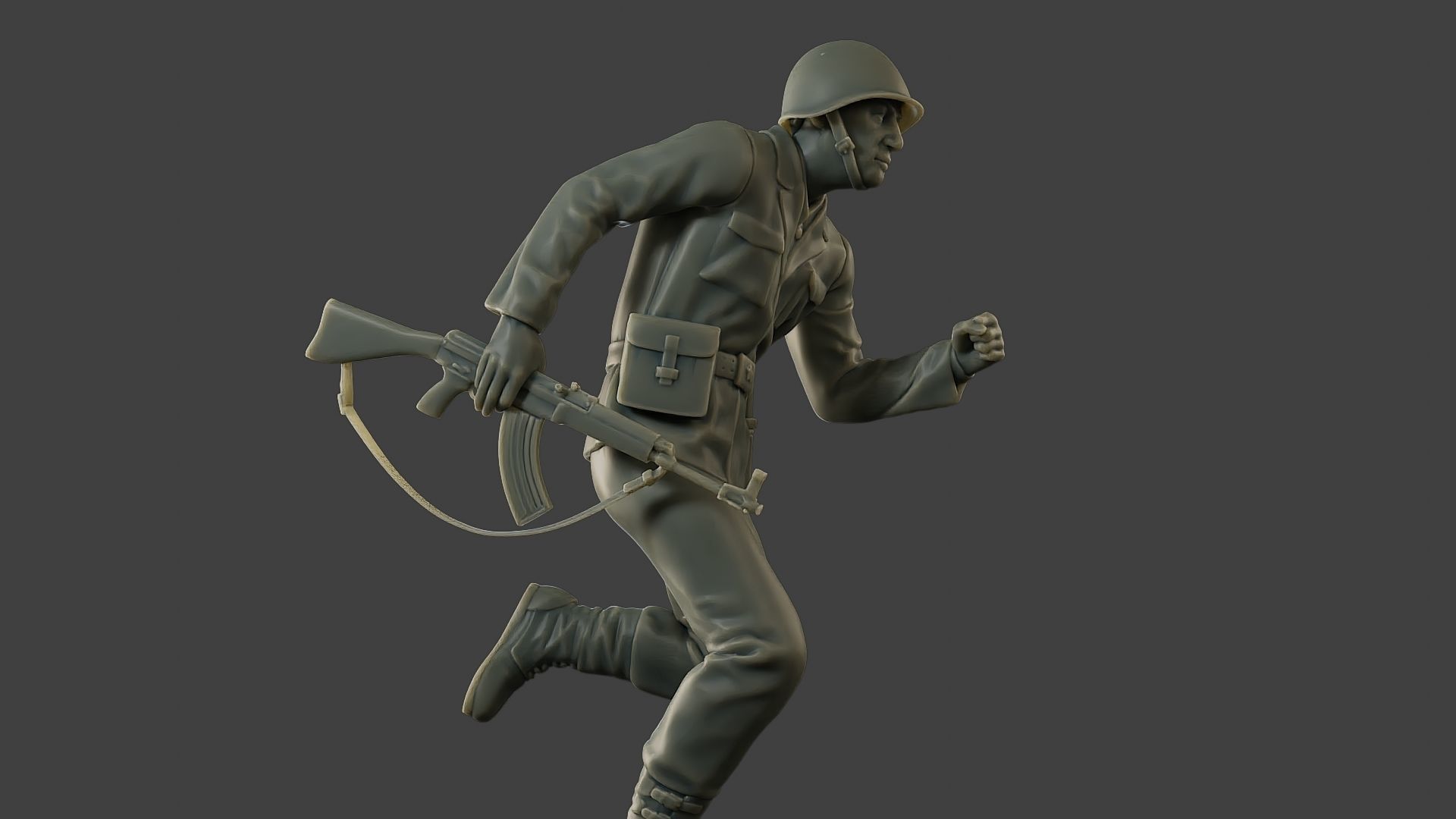 CzechSlovak Communist Soldier CCS1 007 3D print model_29