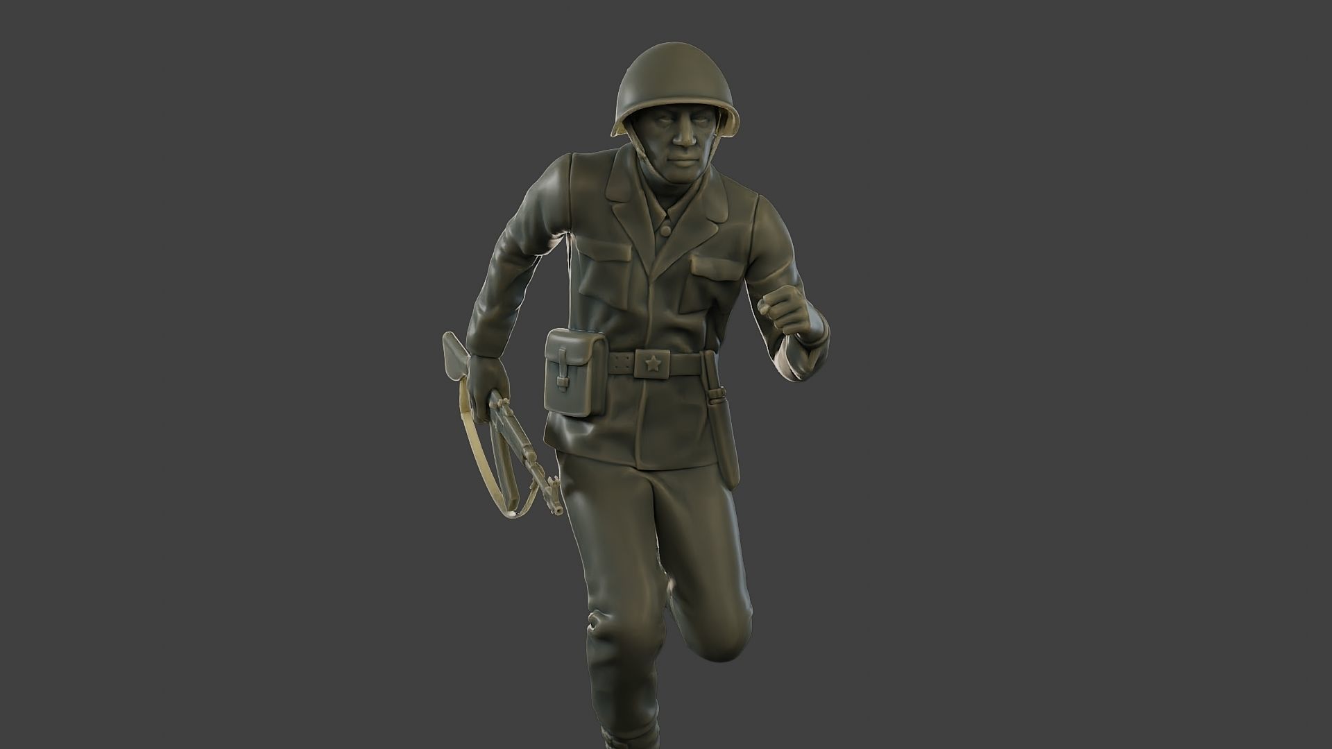 CzechSlovak Communist Soldier CCS1 007 3D print model_28