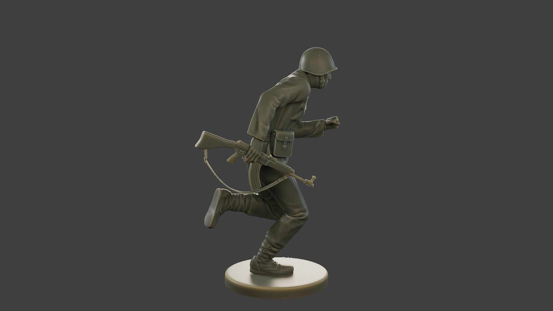 CzechSlovak Communist Soldier CCS1 007 3D print model_8