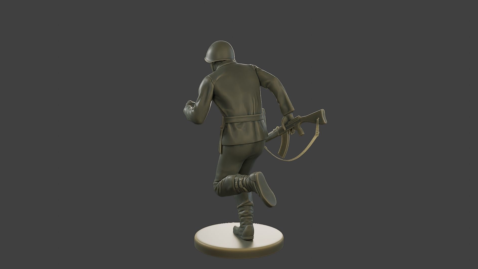 CzechSlovak Communist Soldier CCS1 007 3D print model_5