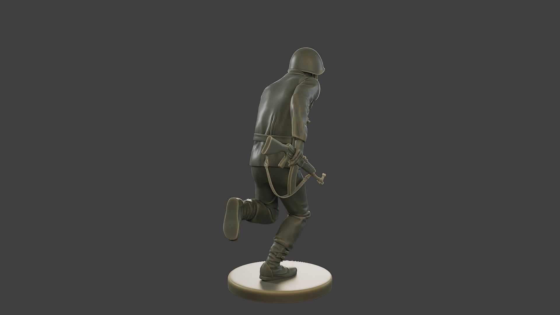 CzechSlovak Communist Soldier CCS1 007 3D print model_7