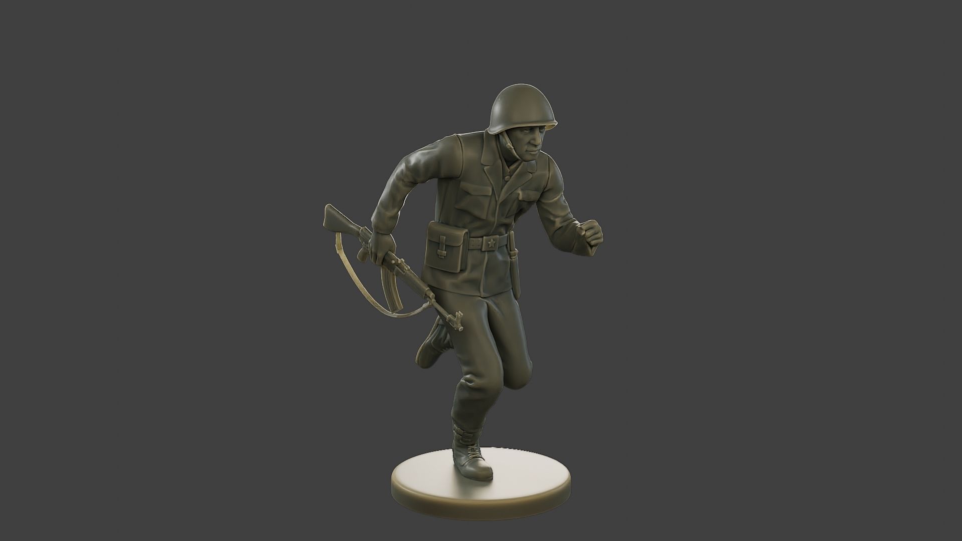 CzechSlovak Communist Soldier CCS1 007 3D print model_10