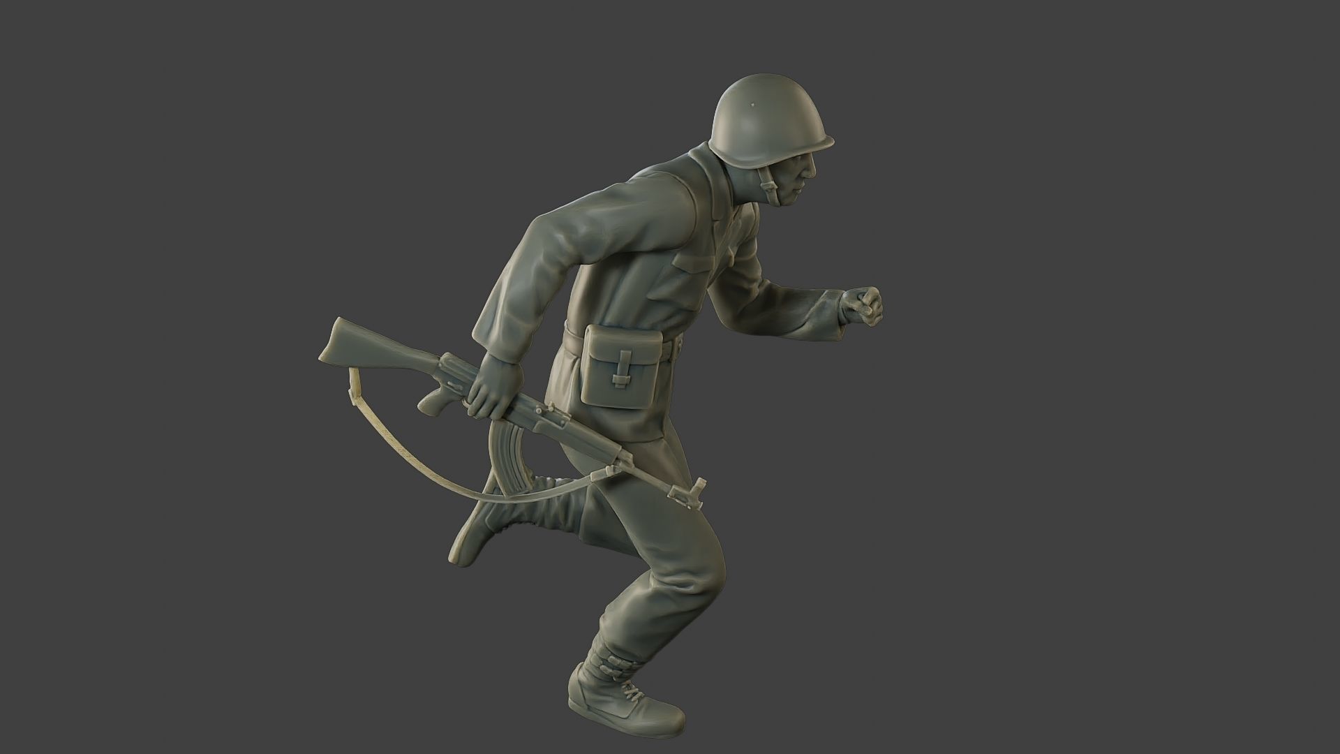 CzechSlovak Communist Soldier CCS1 007 3D print model_30