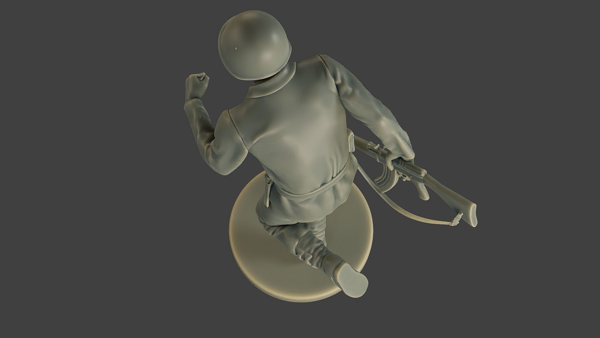 CzechSlovak Communist Soldier CCS1 007 3D print model_16