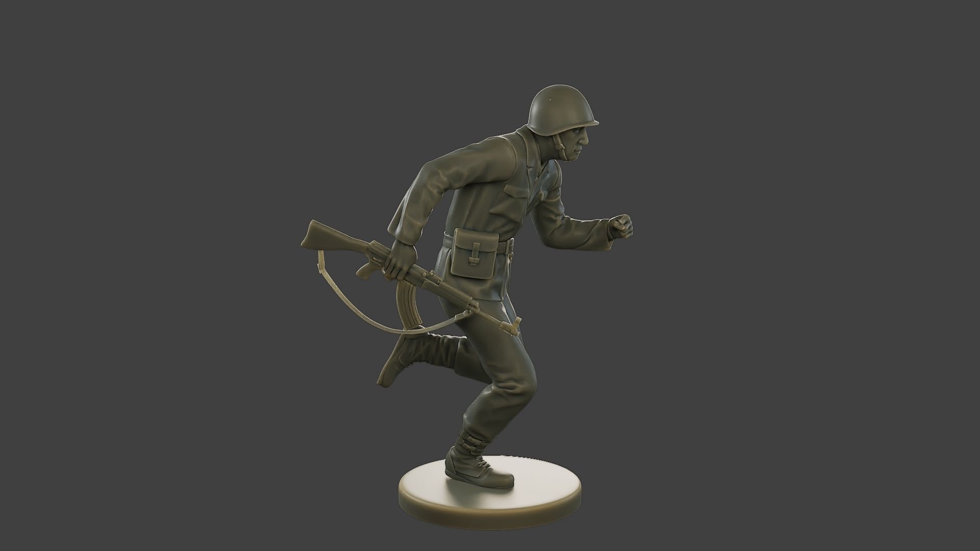 CzechSlovak Communist Soldier CCS1 007 3D print model_9
