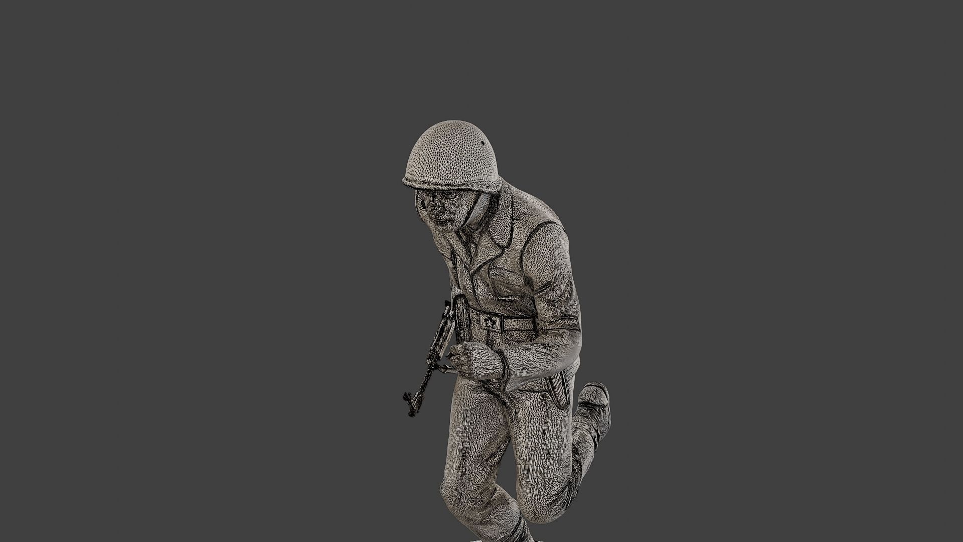 CzechSlovak Communist Soldier CCS1 007 3D print model_12
