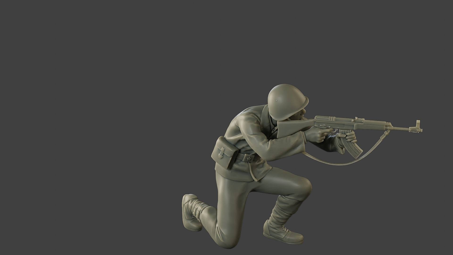 CzechSlovak Communist Soldier CCS1 008 3D print model_30